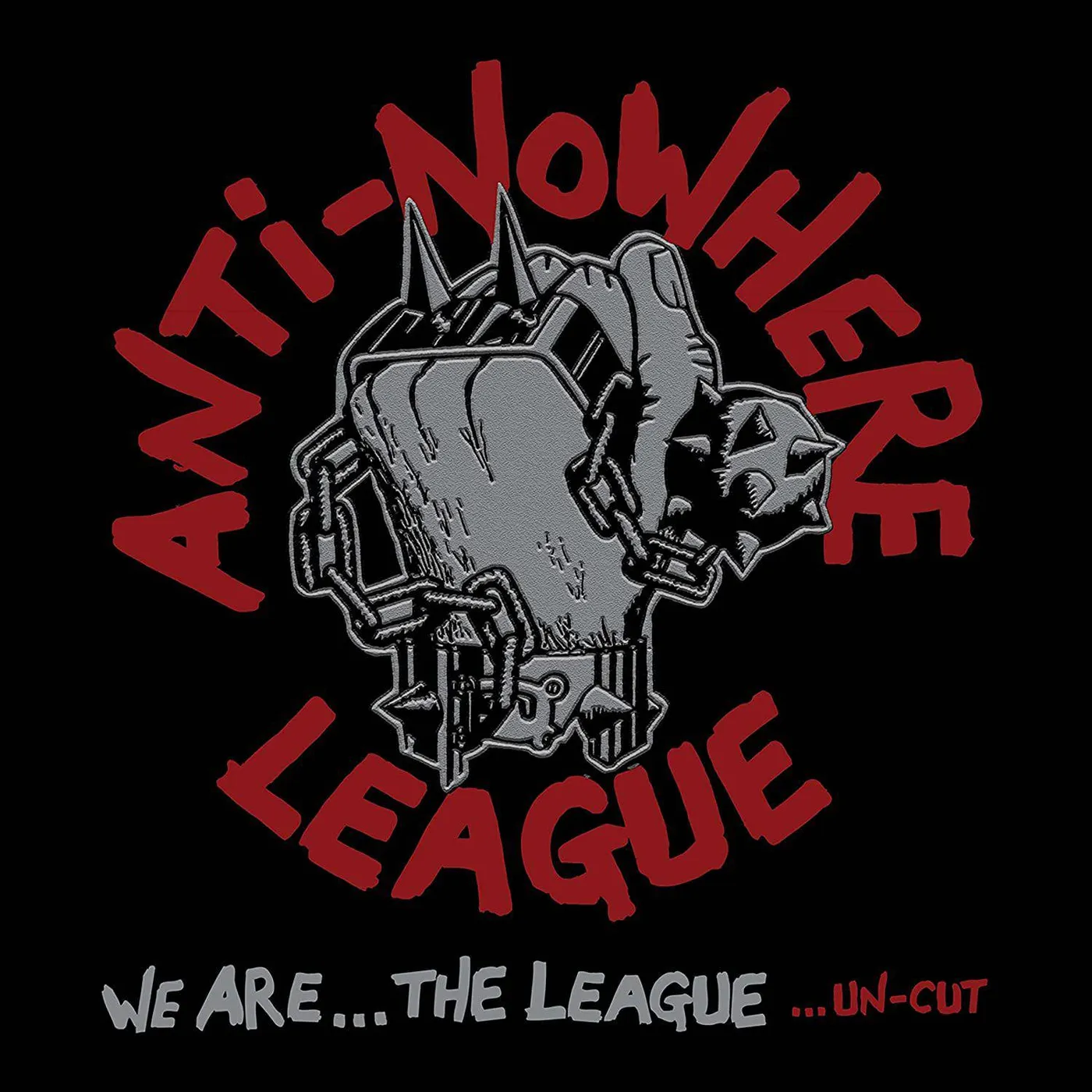 Anti-Nowhere League We Are The League (Splatter Silver, Red Vinyl Record)