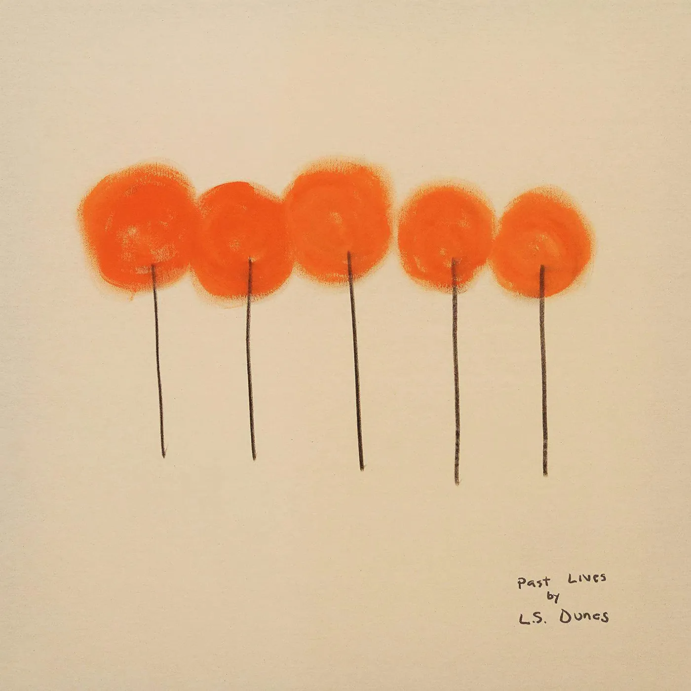 L.S. Dunes Past Lives (Tangerine) Vinyl Record