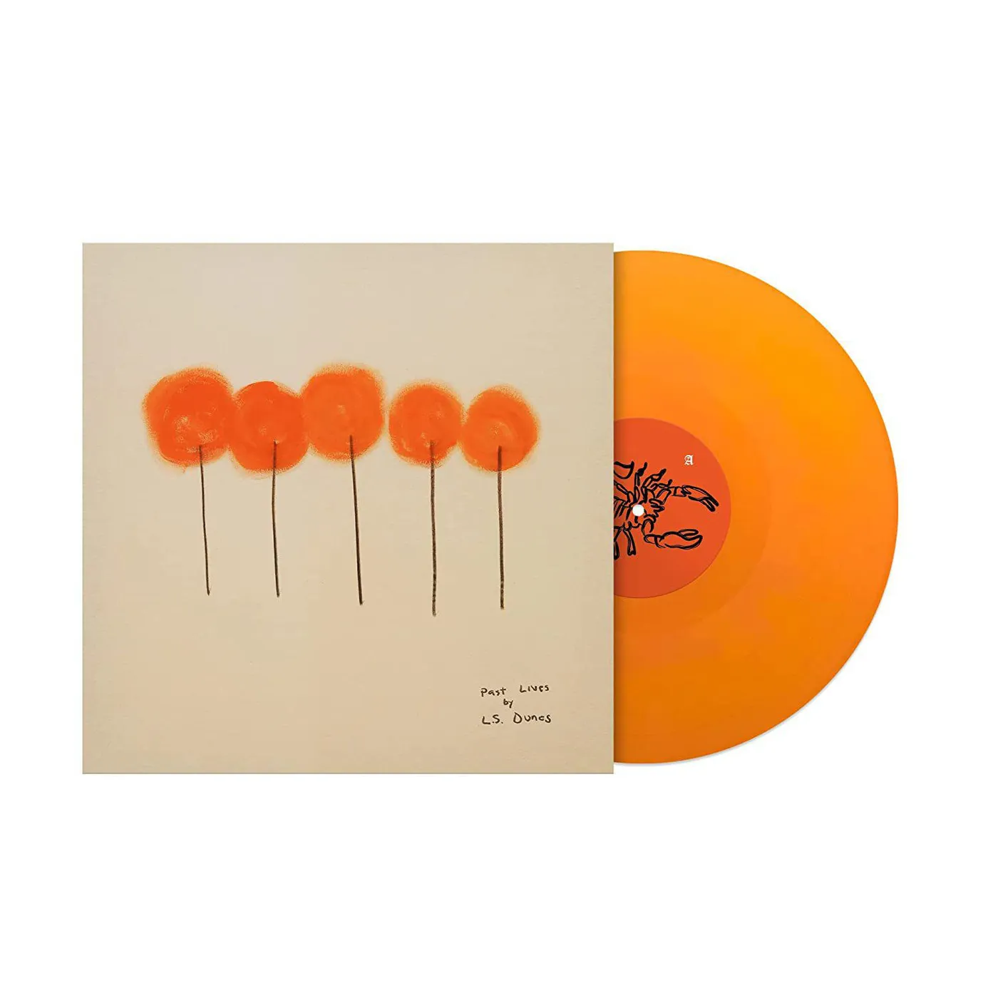 L.S. Dunes Past Lives (Tangerine) Vinyl Record
