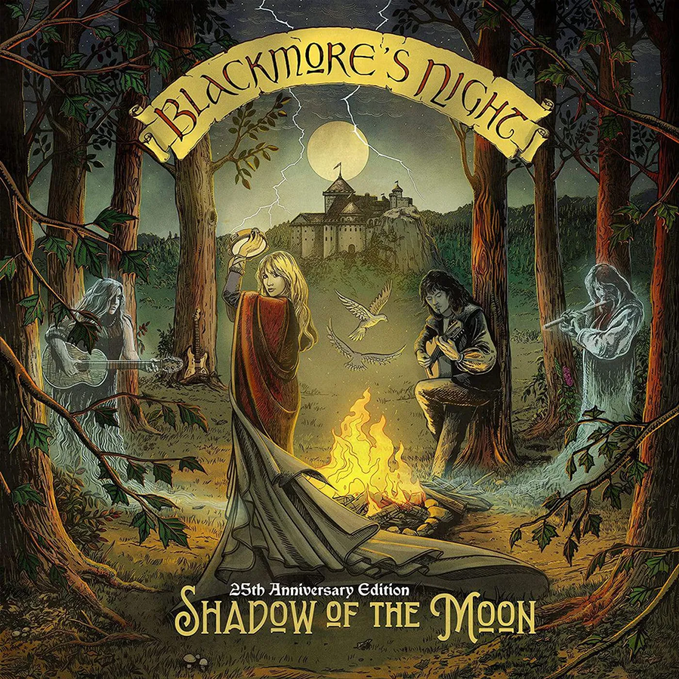 Blackmore's Night SHADOW OF THE MOON (25TH ANNIVERSARY EDITION/CRYSTAL CLEAR VINYL/2LP/7INCH) Vinyl Record