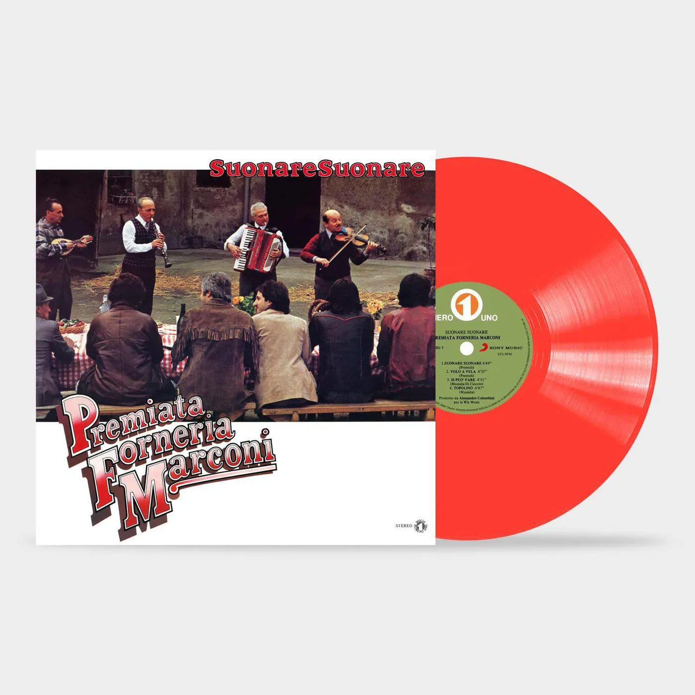 Premiata Forneria Marconi Suonare Suonare (180g/Red) Vinyl Record