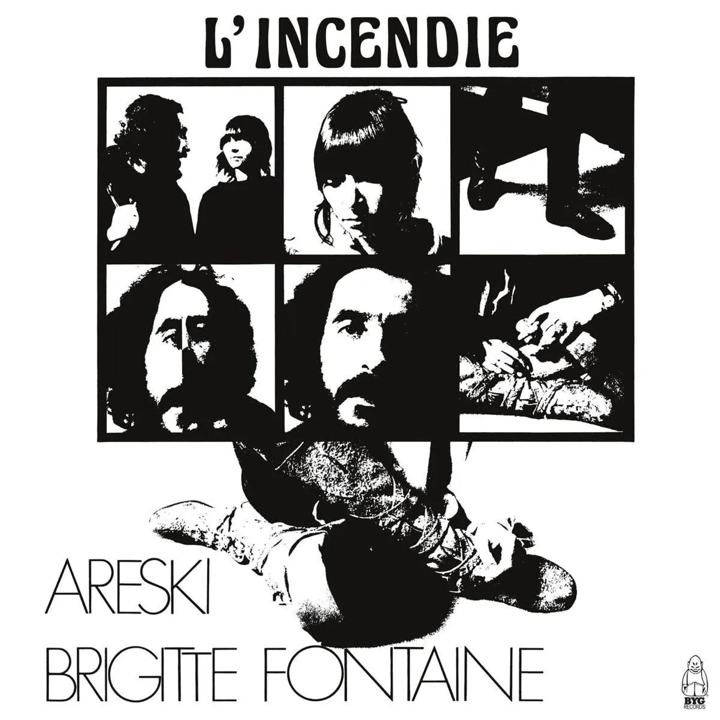 Areski Belkacem L'INCENDIE (WHITE VIMYL) Vinyl Record