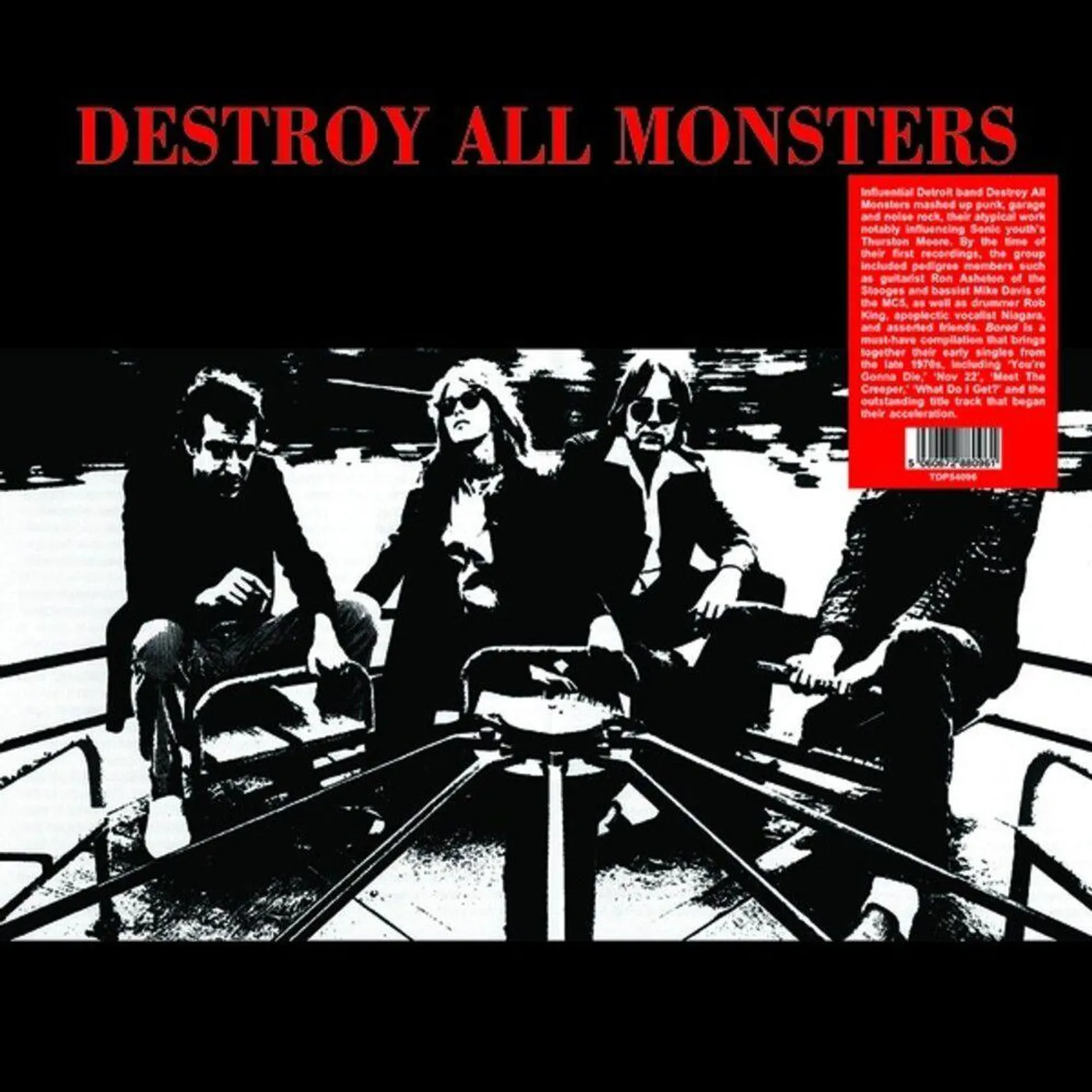 Destroy All Monsters Bored Vinyl Record