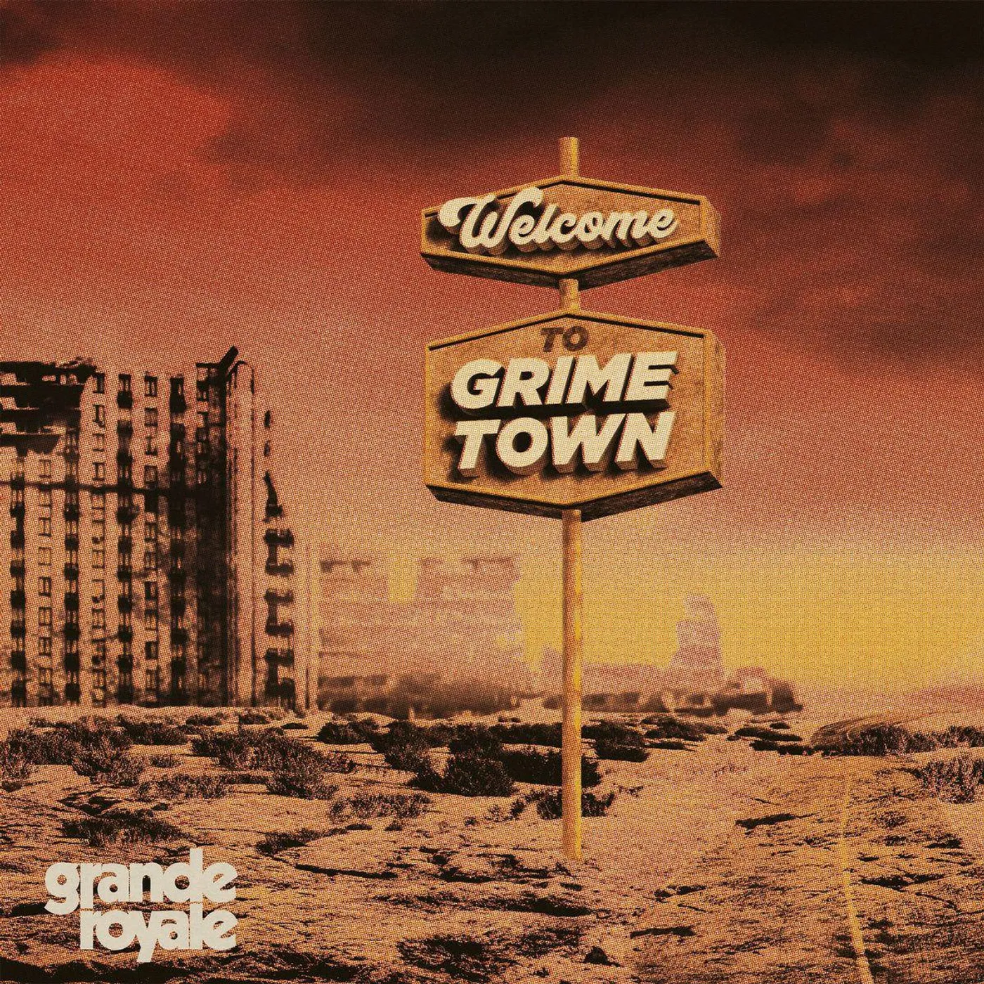 Grande Royale Welcome To Grime Town (Transparent Yellow) Vinyl Record