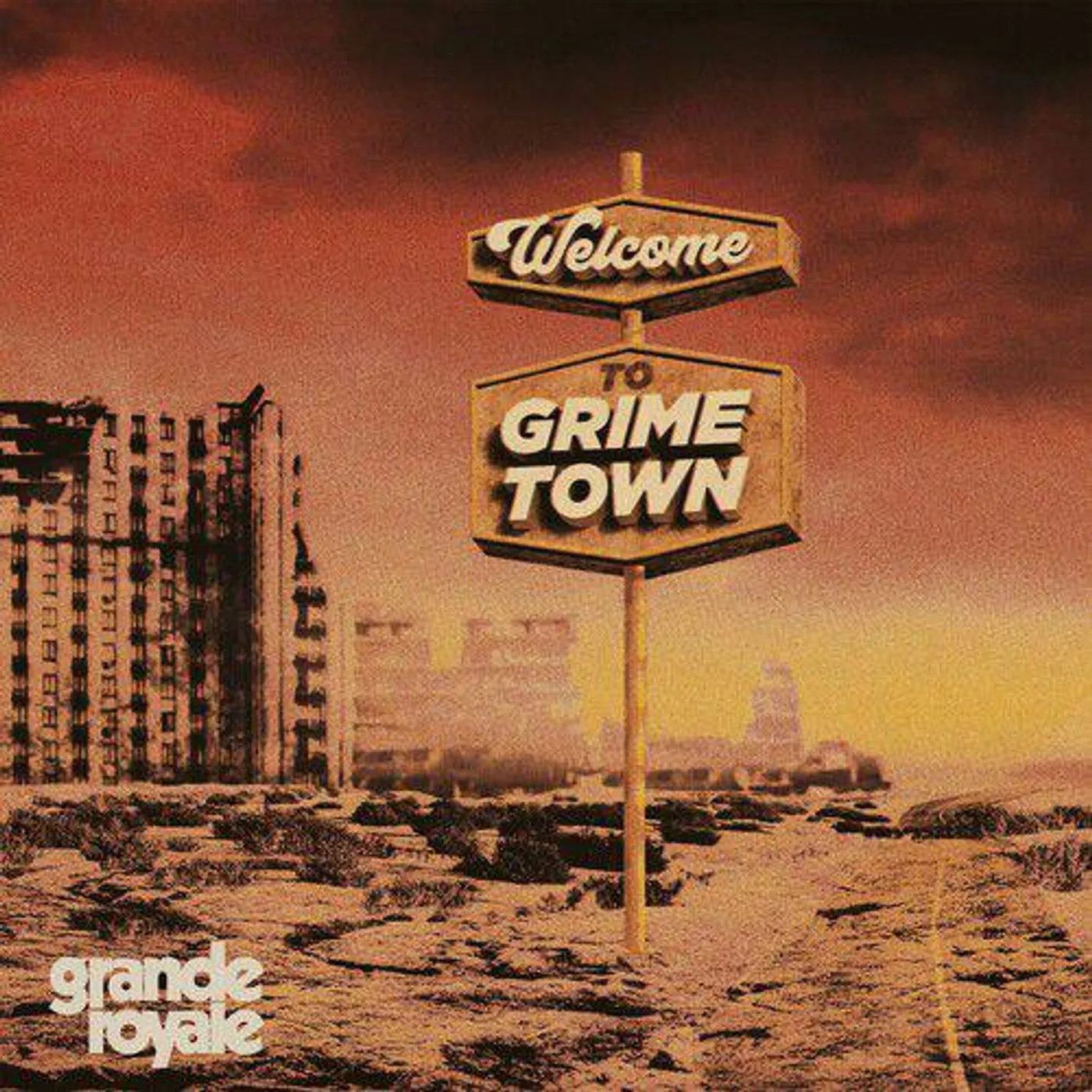Grande Royale Welcome To Grime Town (Transparent Red Vinyl Record)