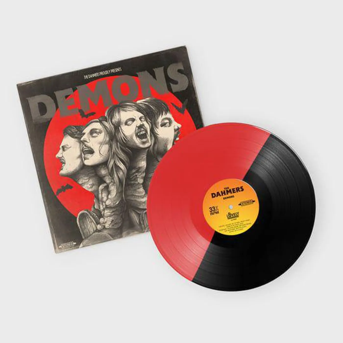 The Dahmers Demons (Red & Black Vinyl Record)