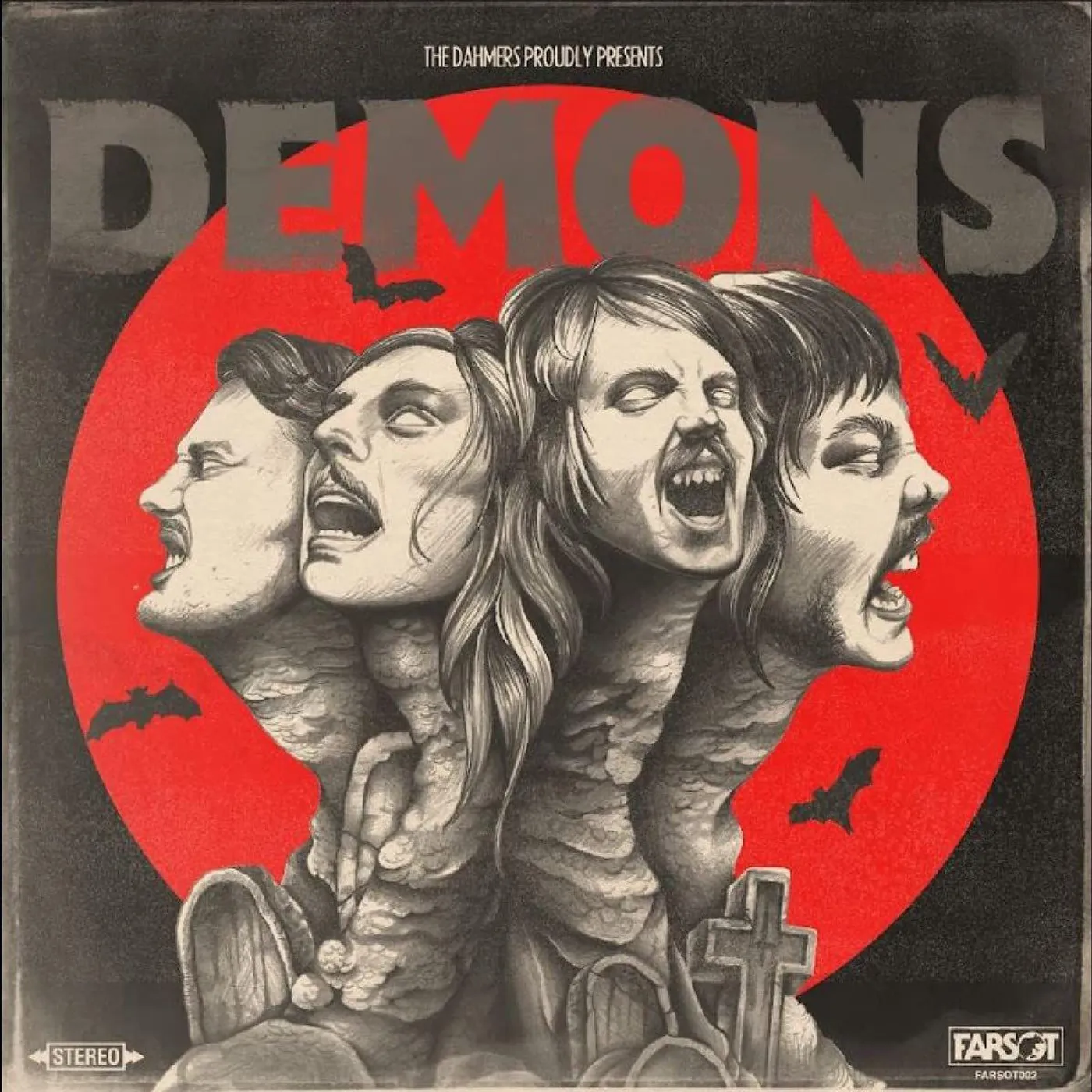 The Dahmers Demons (Red & Black Vinyl Record)