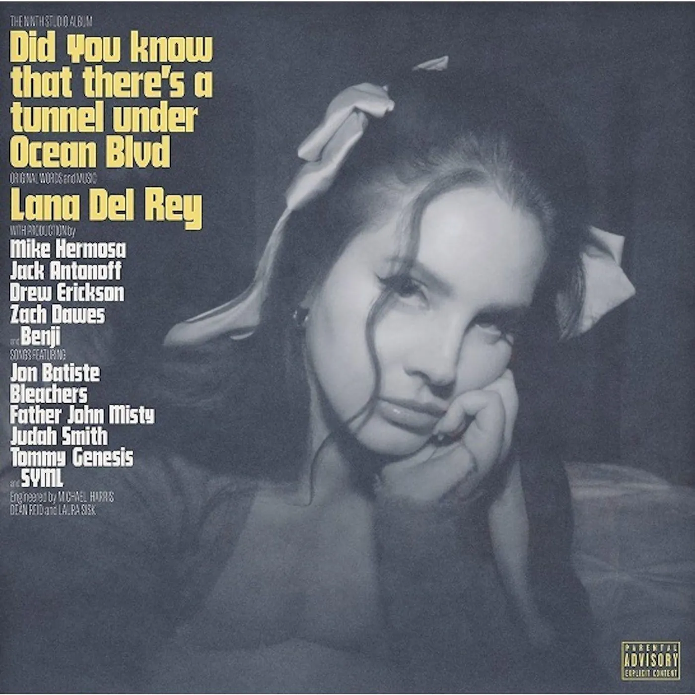 Lana Del Rey DID YOU KNOW THAT THERE’S A TUNNEL UNDER OCEAN BLVD (X) (2LP/180G) Vinyl Record
