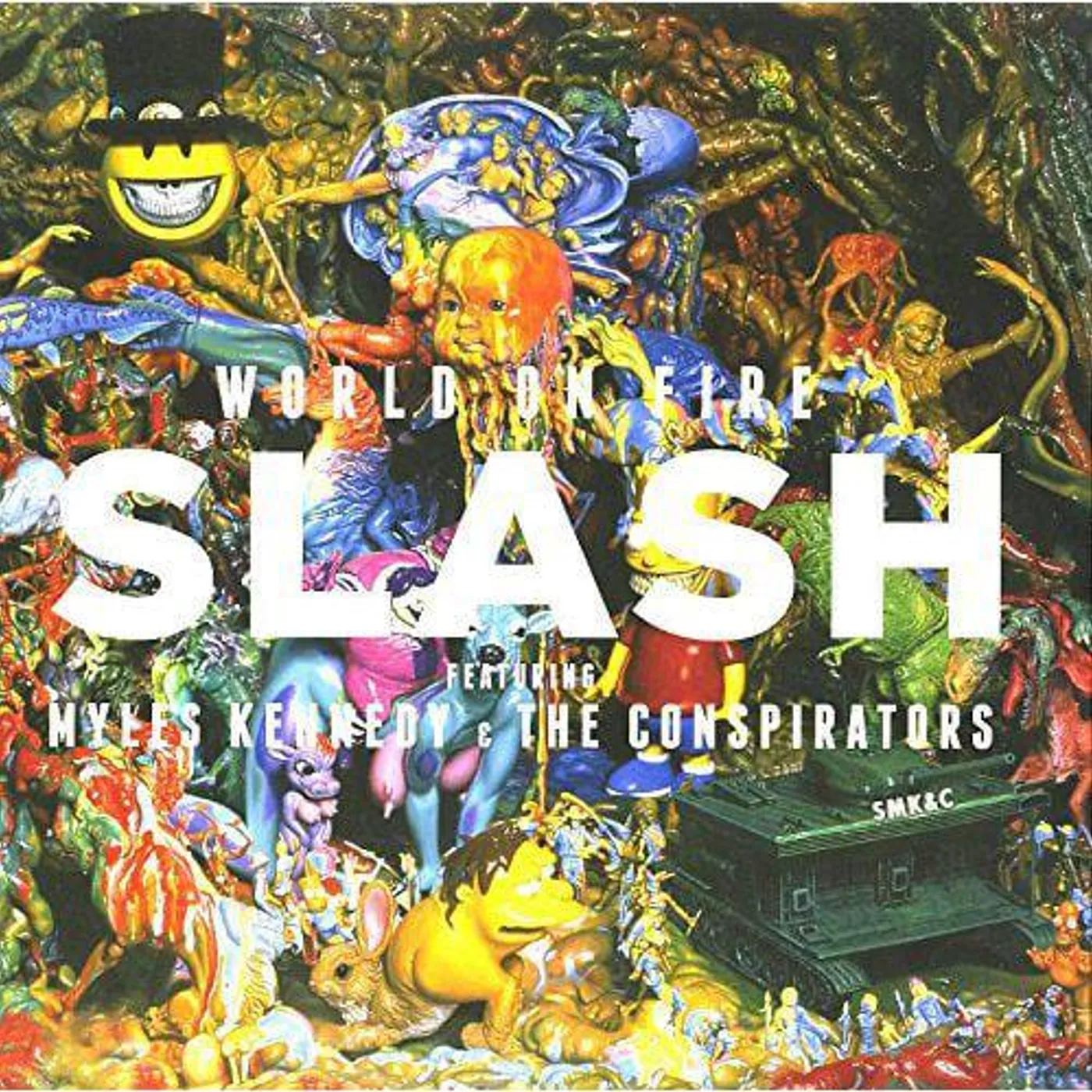 Slash World On Fire Vinyl Record
