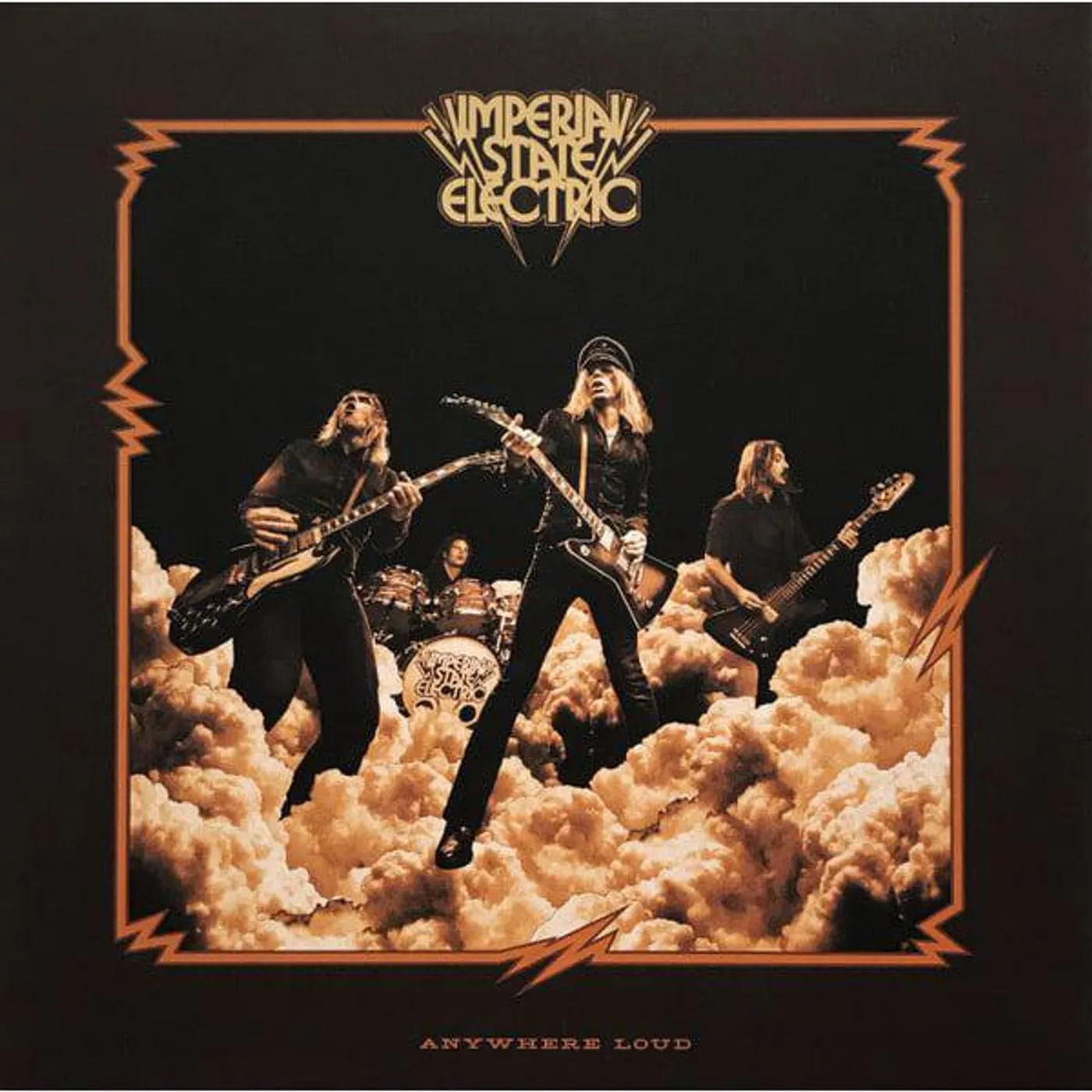 Imperial State Electric Anywhere Loud (Gold) Vinyl Record
