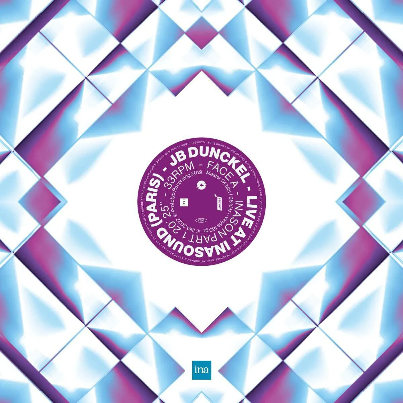 JB Dunckel Live at Inasound (Paris) Vinyl Record