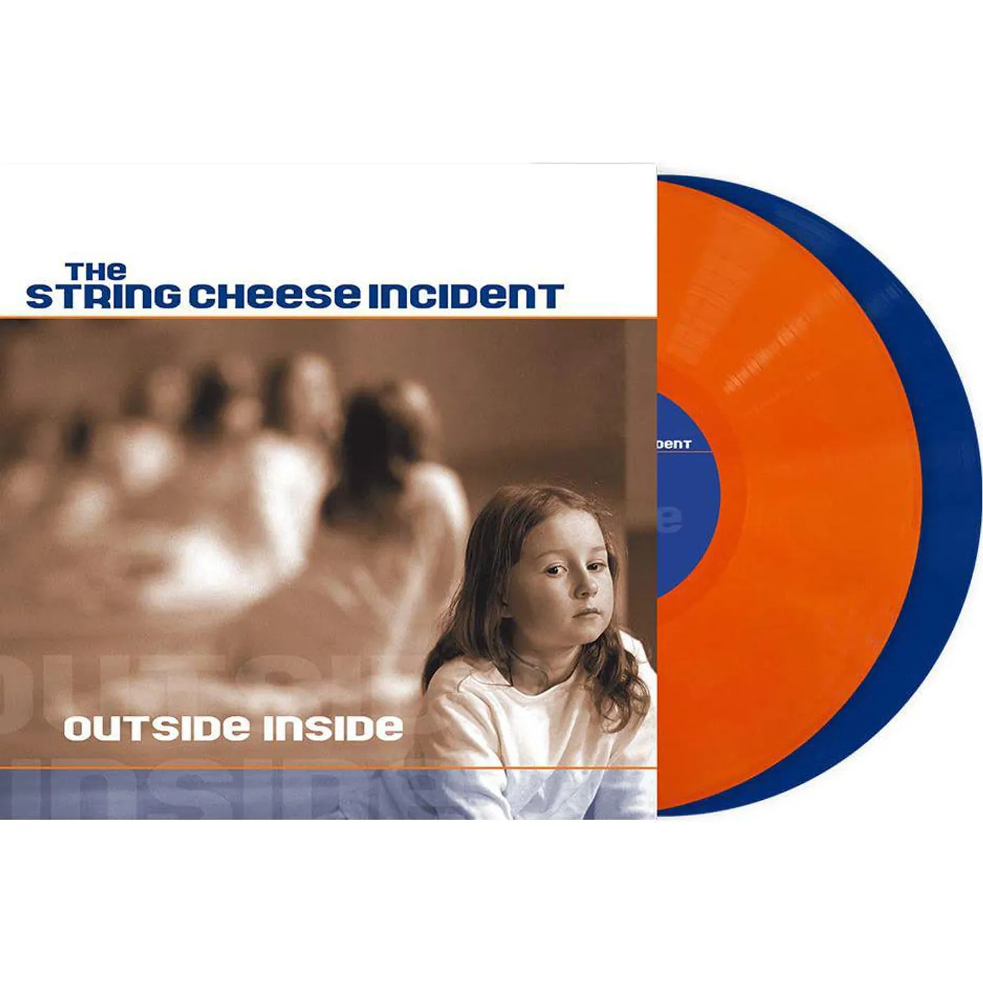 The String Cheese Incident Outside Inside (Blue & Orange Vinyl/180g/2LP) Vinyl Record