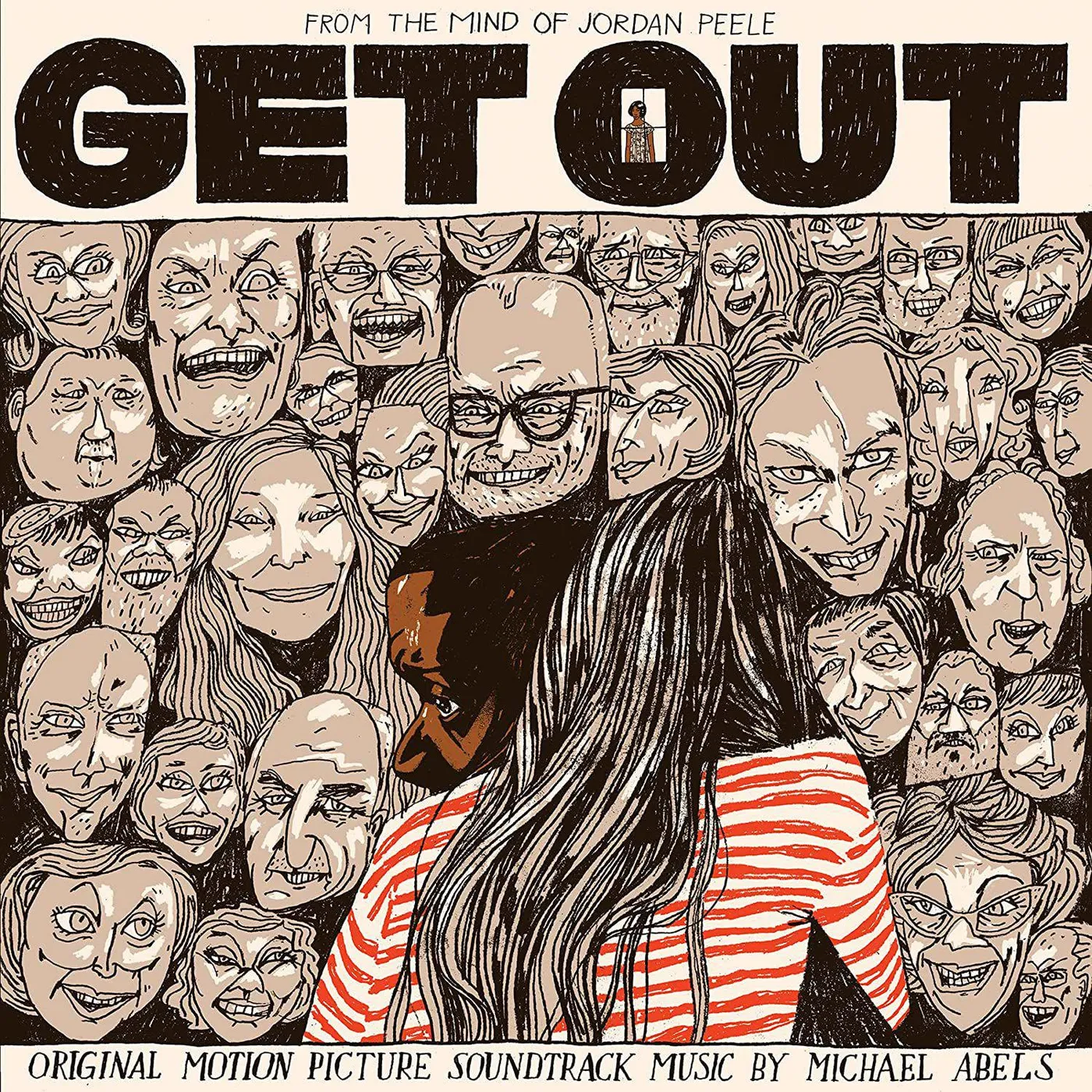 Michael Abels Get Out (180g/Black & White Splatter/2LP) Vinyl Record