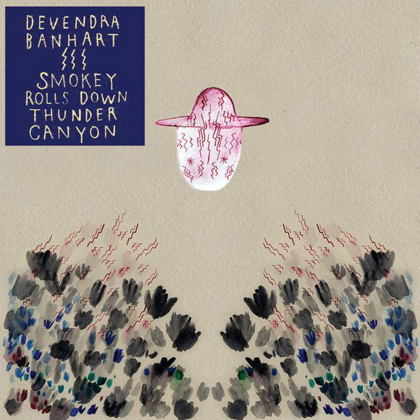 Devendra Banhart Smokey Rolls Down Thunder Canyon Vinyl Record