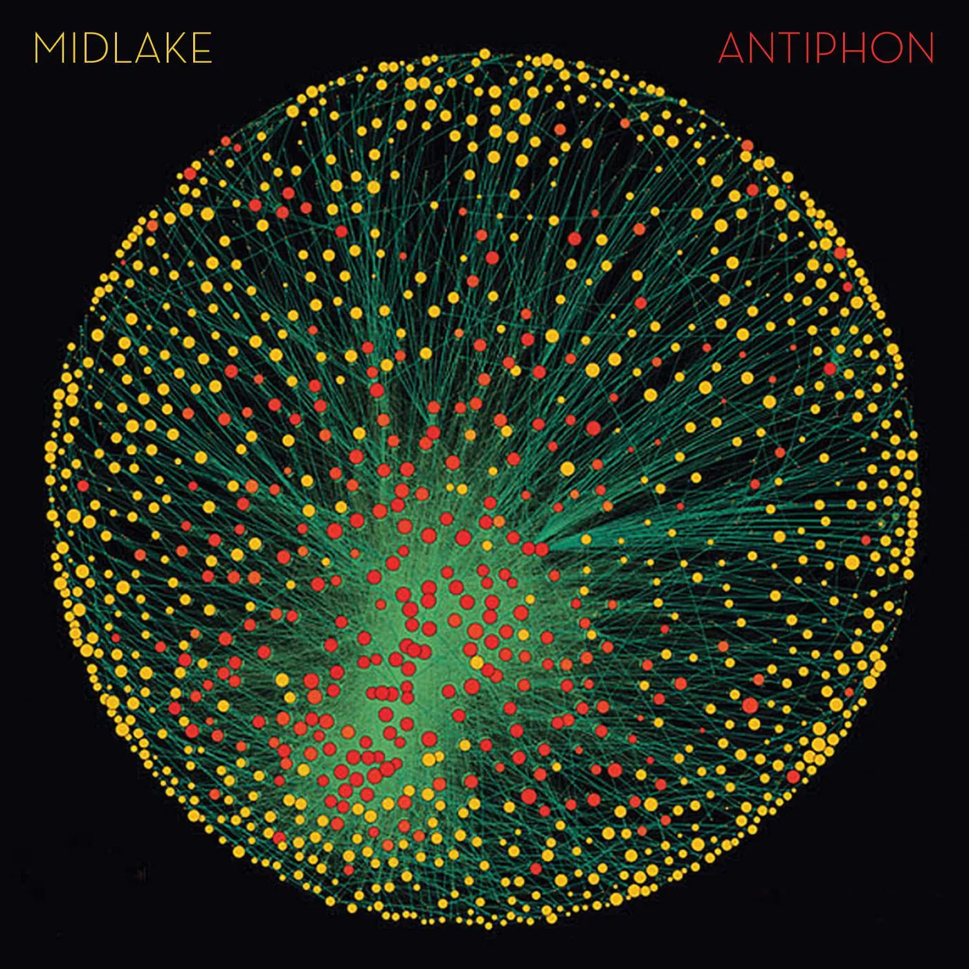 Midlake Antiphon (Red,yellow & Green Splatter) Vinyl Record