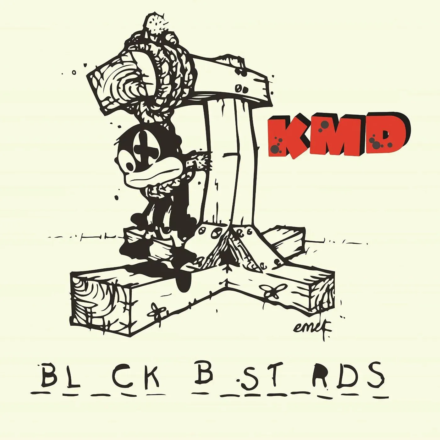 K.M.D. BLACK BASTARDS (RED VINYL/2LP) Vinyl Record