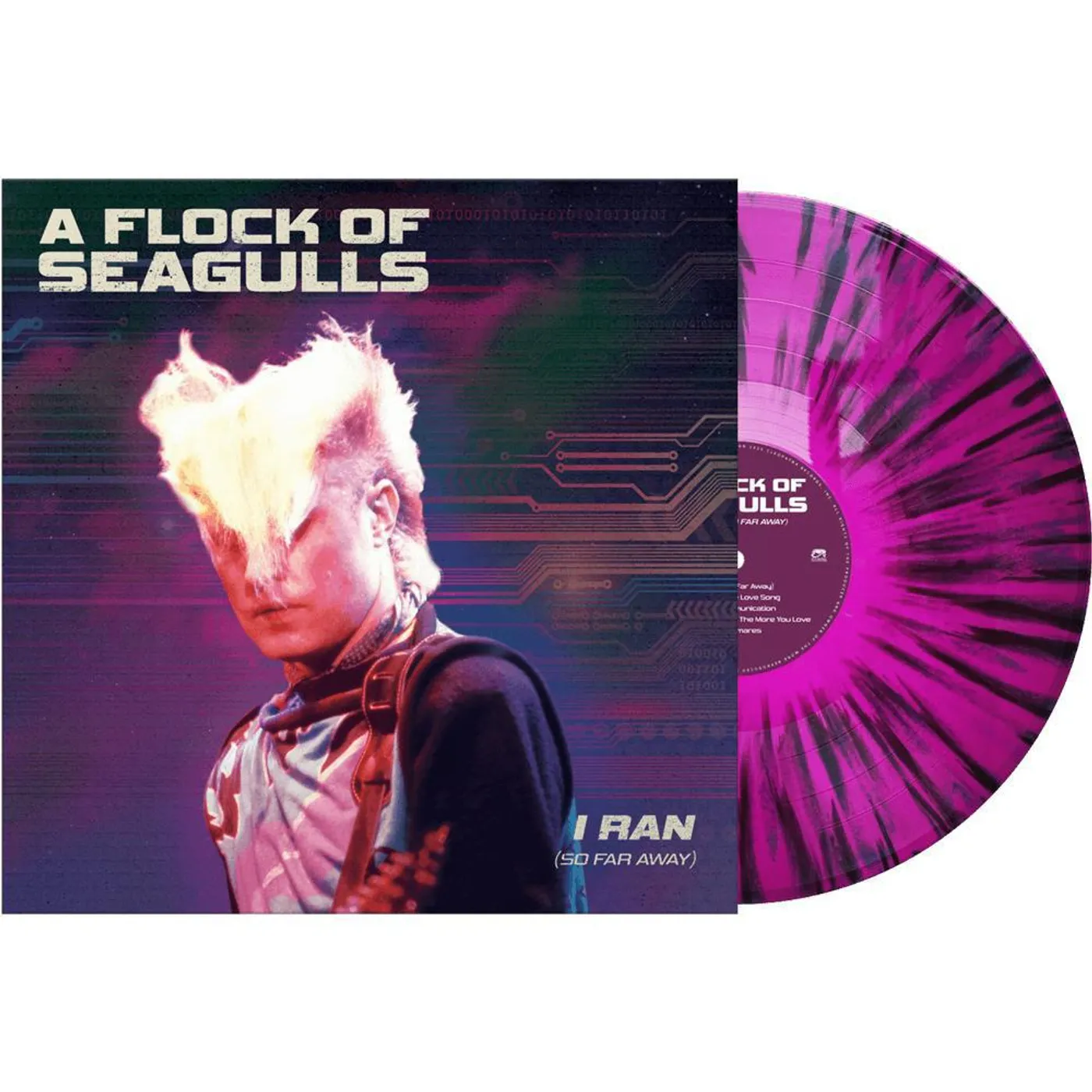 A Flock Of Seagulls I Ran - So Far Away (Purple/black Splatter Vinyl)