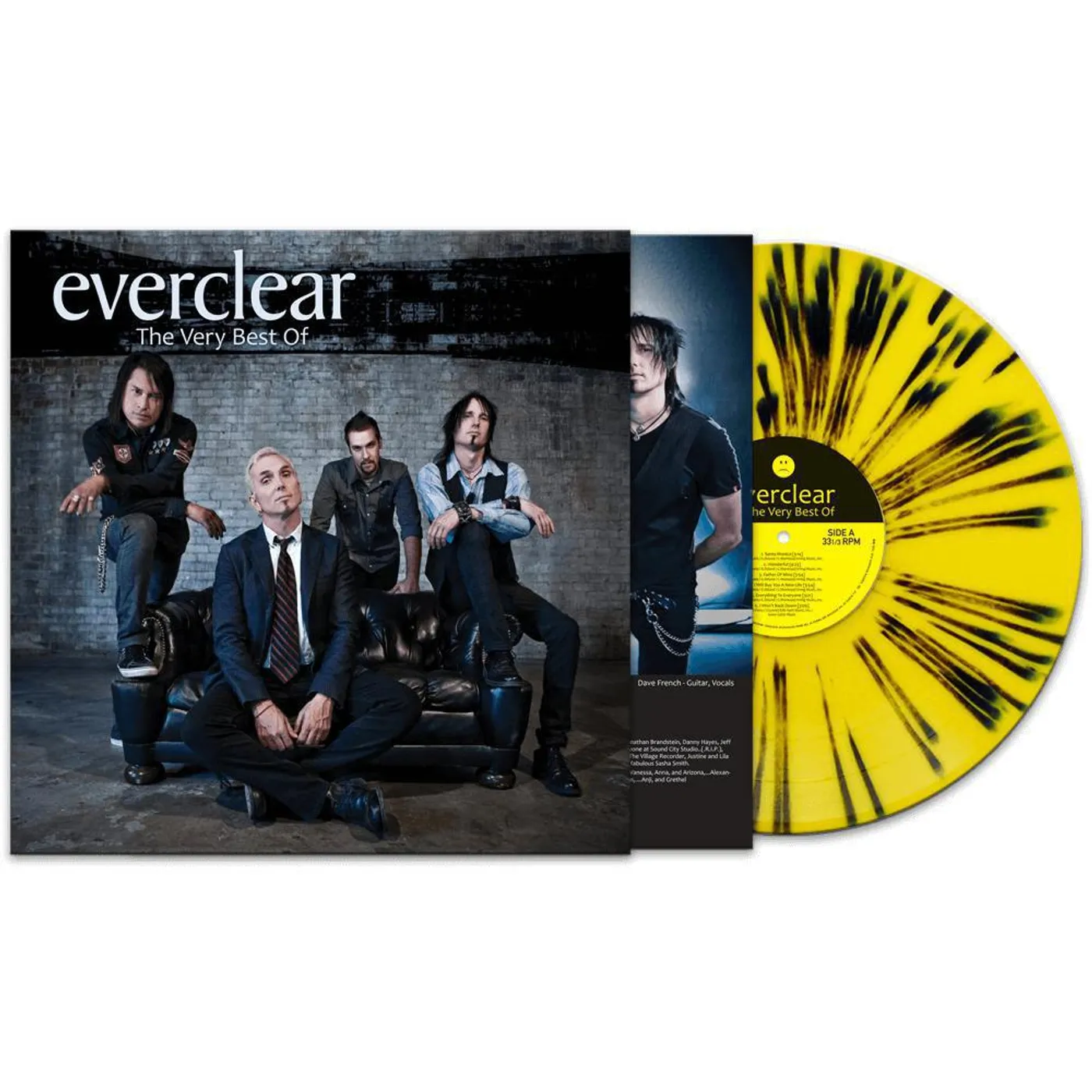 Everclear Very Best Of (Yellow/black Splatter Vinyl)