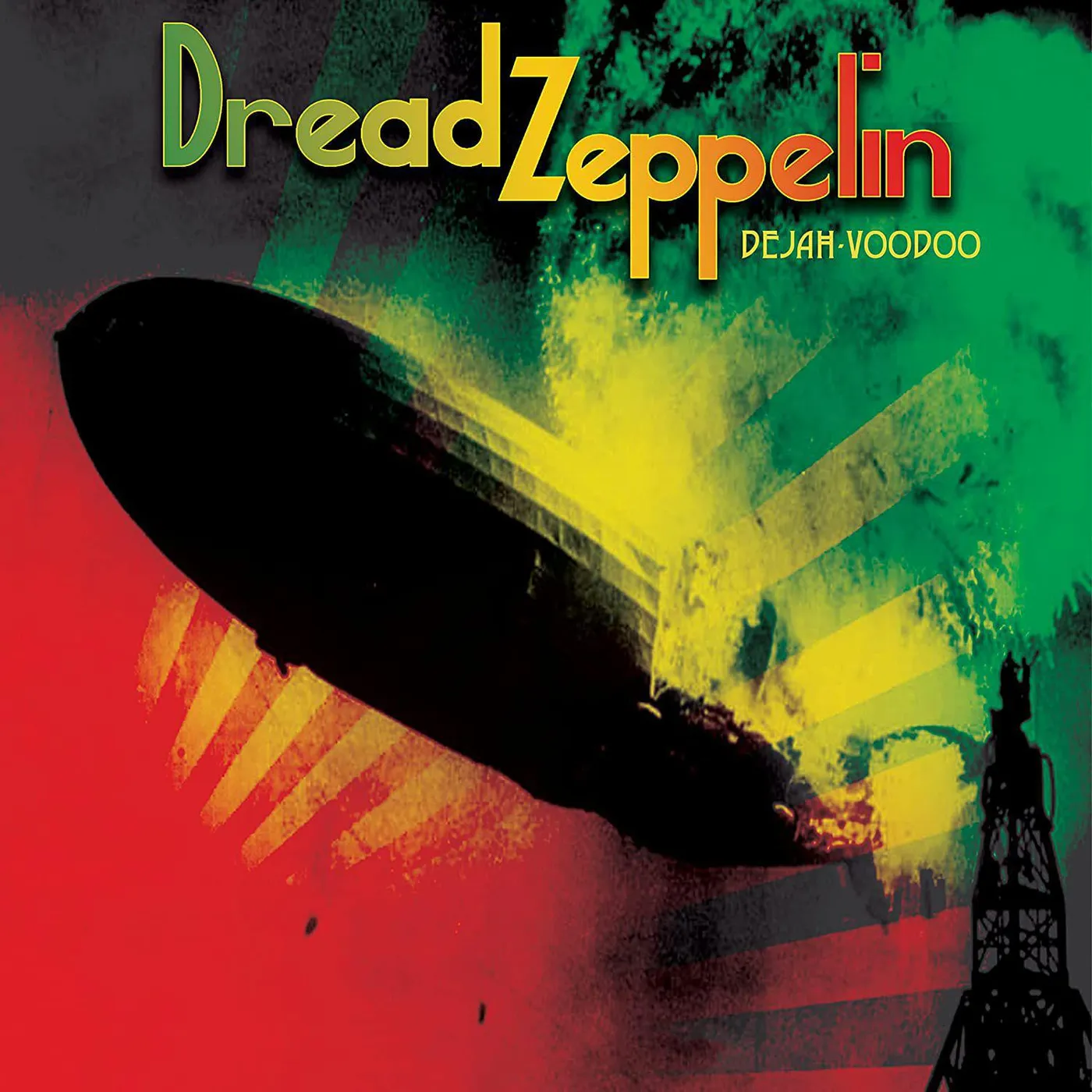 Dread Zeppelin Dejah-voodoo (Red/green/yellow Splatter Vinyl Record)