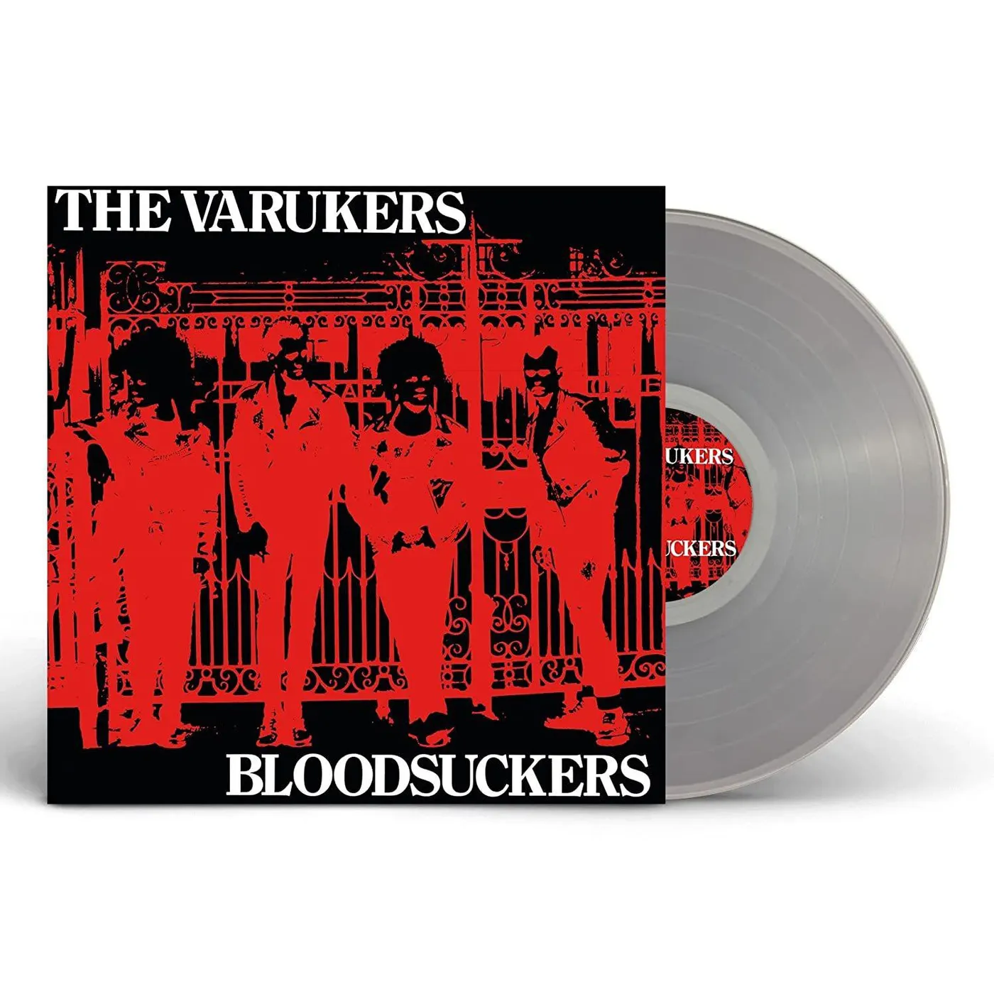 The Varukers BLOODSUCKERS (CLEAR VINYL) Vinyl Record