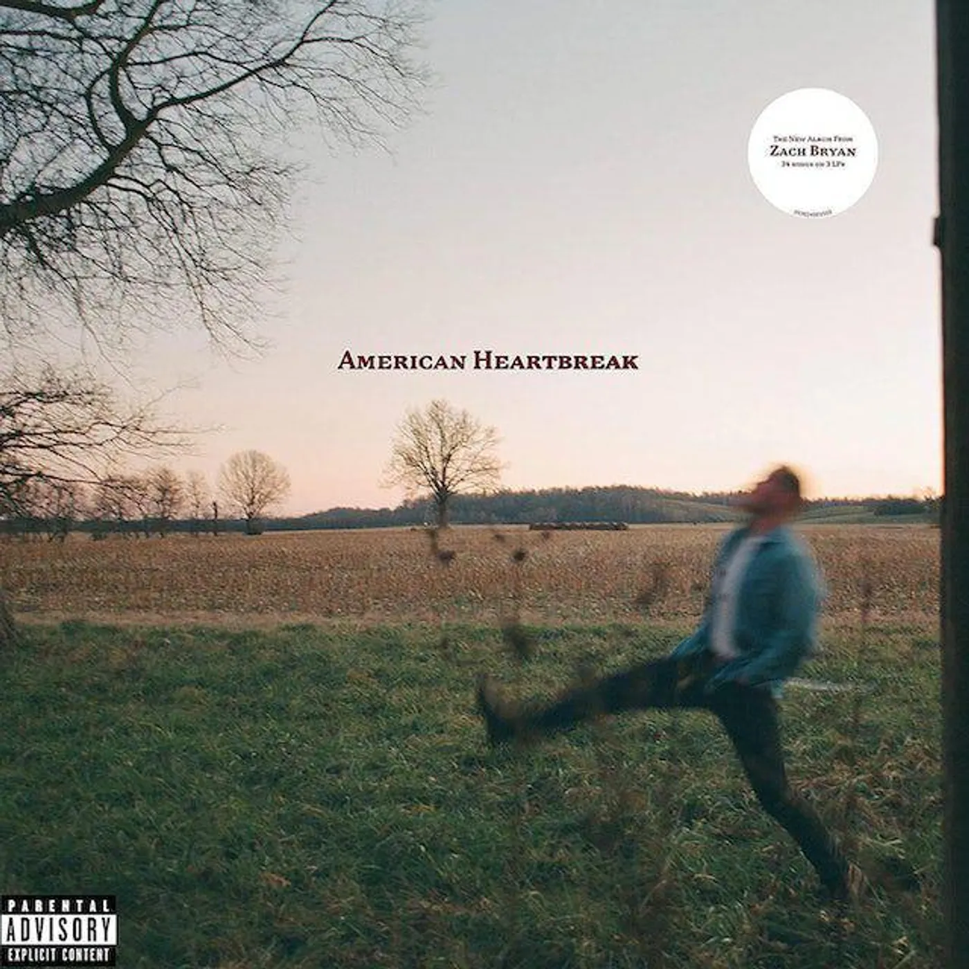 Zach Bryan American Heartbreak (3LP) Vinyl Record
