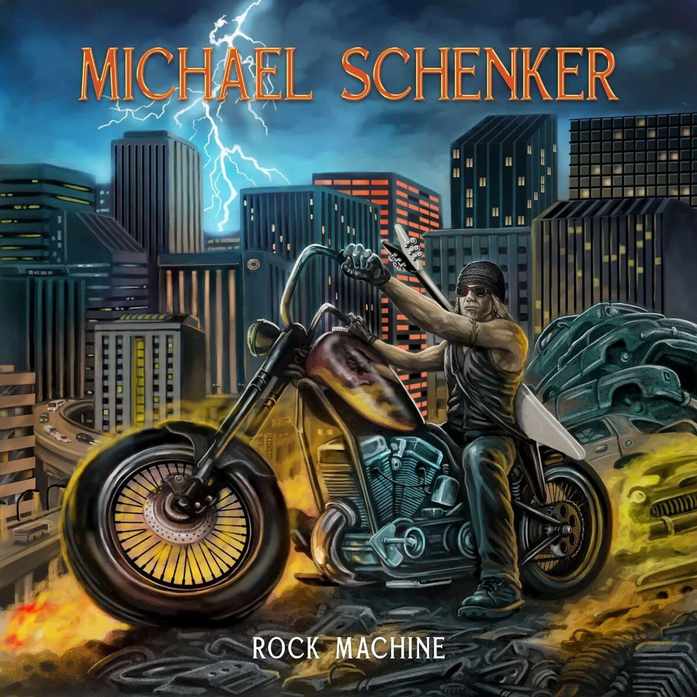 Michael Schenker Rock Machine Vinyl Record