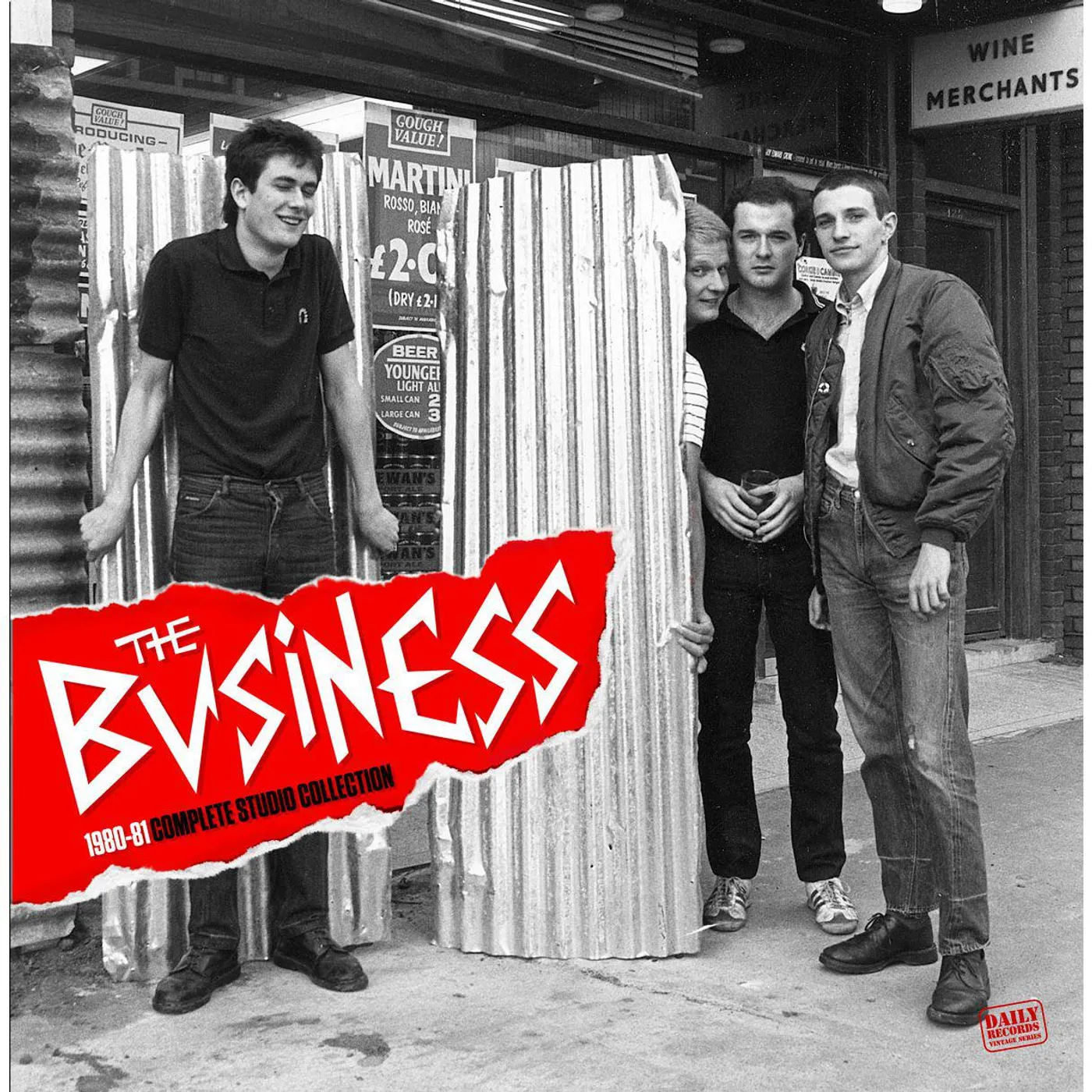 The Business 1980-81 COMPLETE STUDIO COLLECTION Vinyl Record