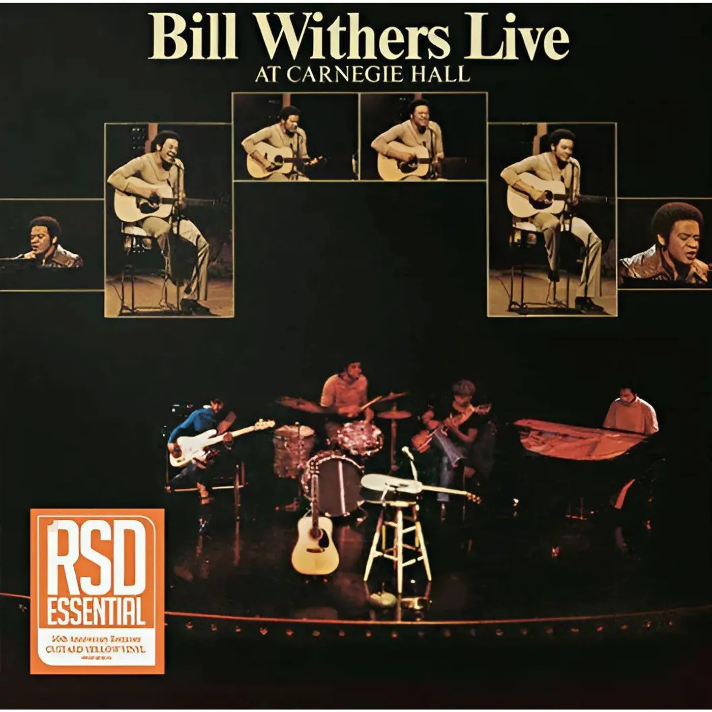 Bill Withers Live At Carnegie Hall (2LP/Custard/Remastered/50th Anniversary) (RSD ESSENTIAL) Vinyl Record