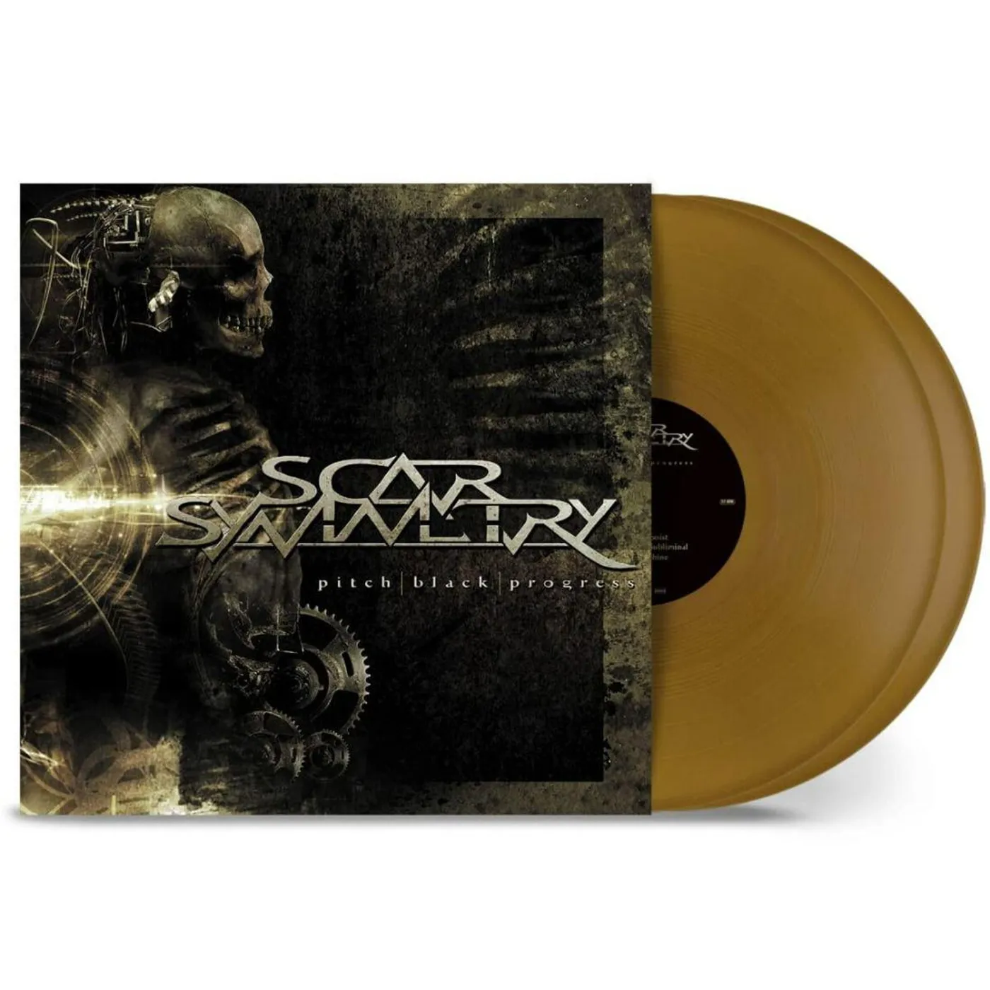 Scar Symmetry Pitch Black Progress (Gold/2LP) Vinyl Record