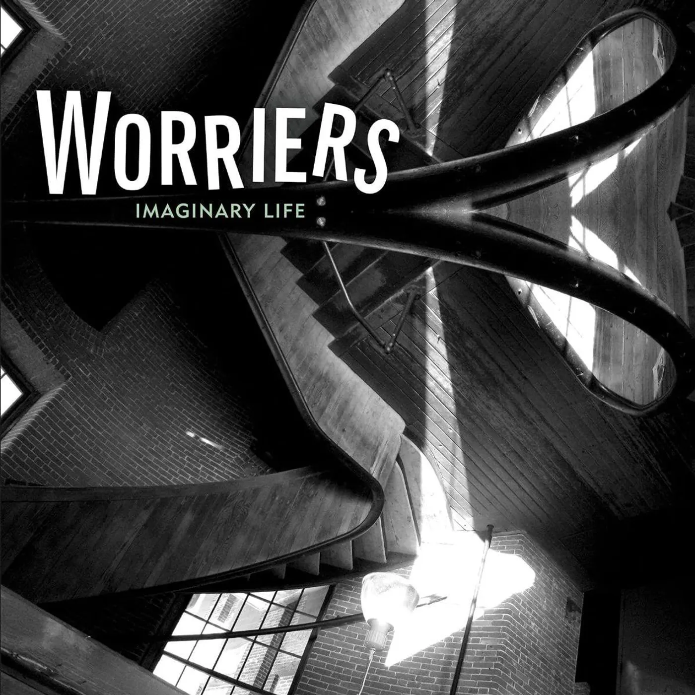 Worriers Imaginary Life (Clear W/ Black Heavy Splatter) Vinyl Record