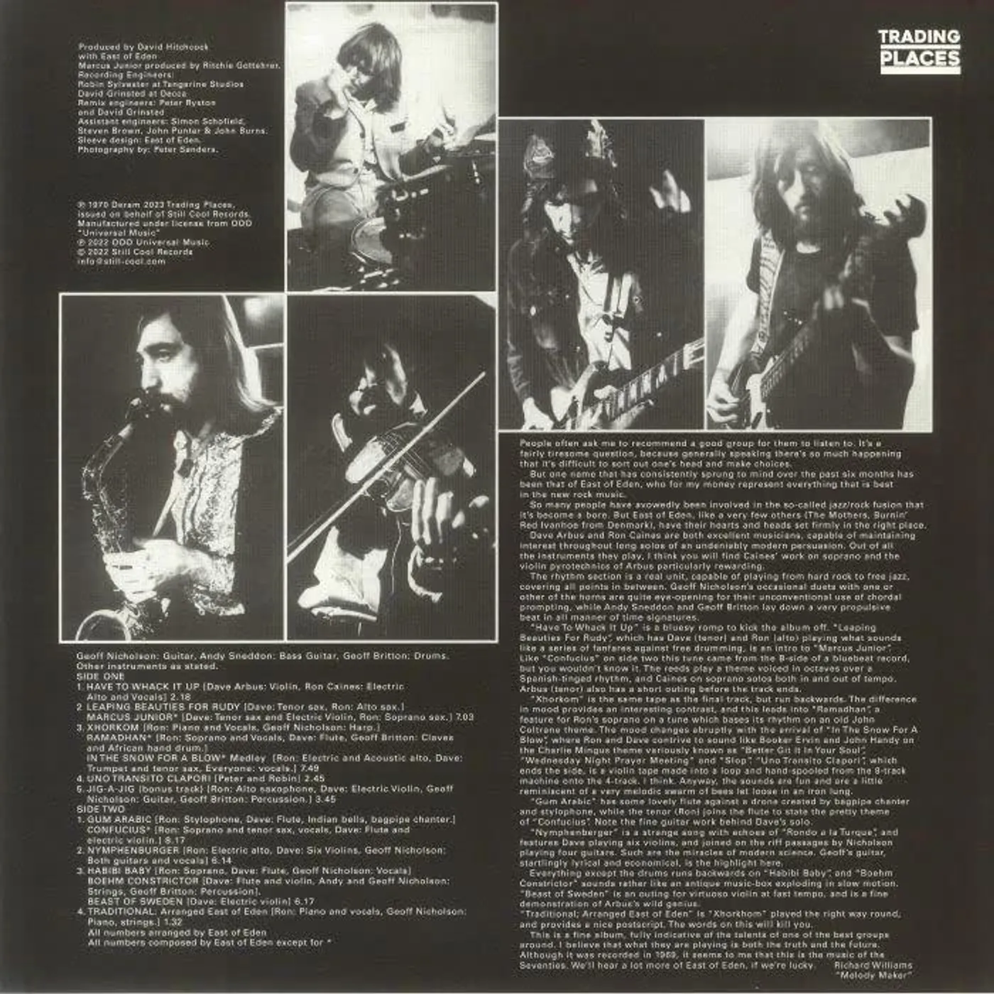 East Of Eden SNAFU Vinyl Record