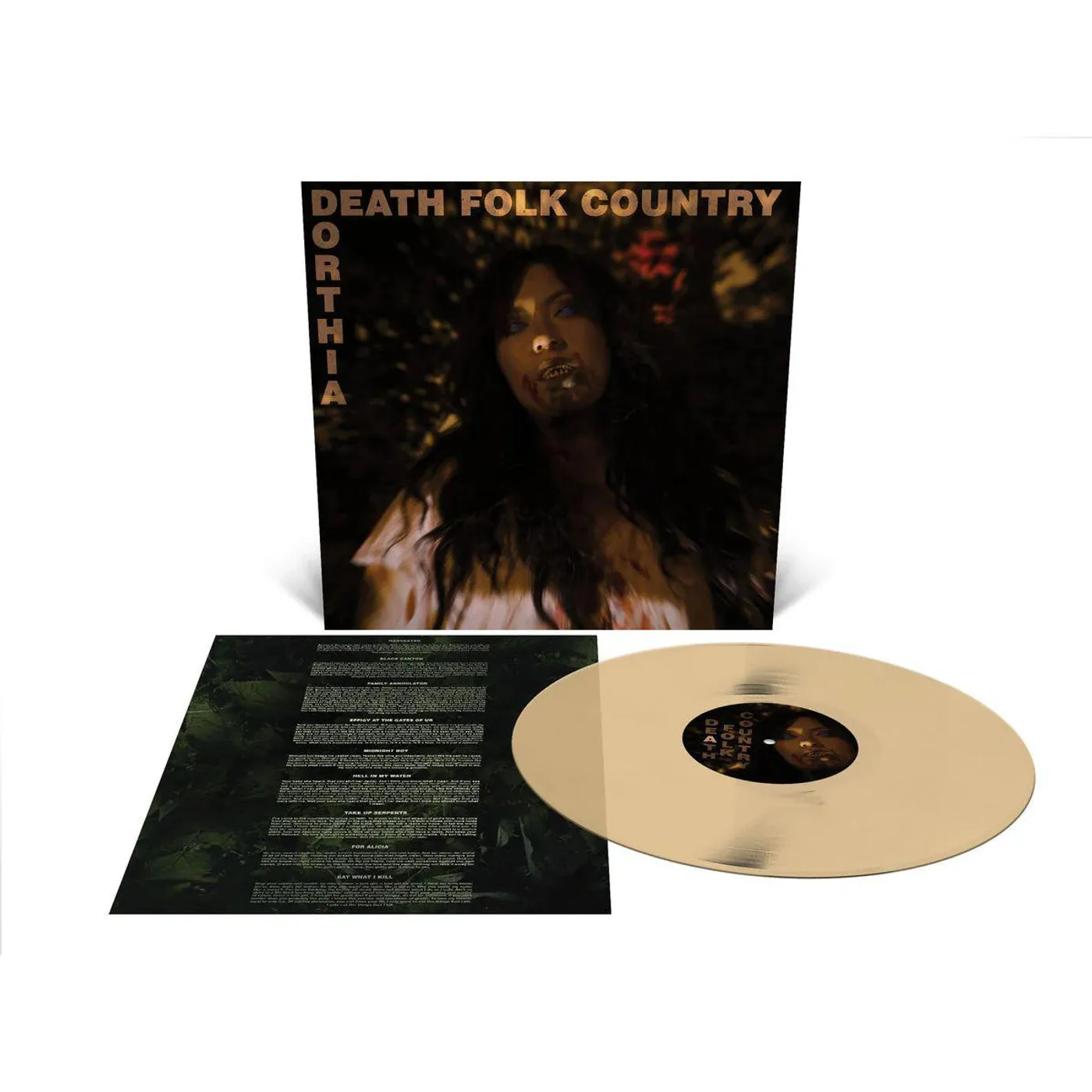 Dorthia Cottrell Death Folk Country (Translucent Gold Vinyl Record)