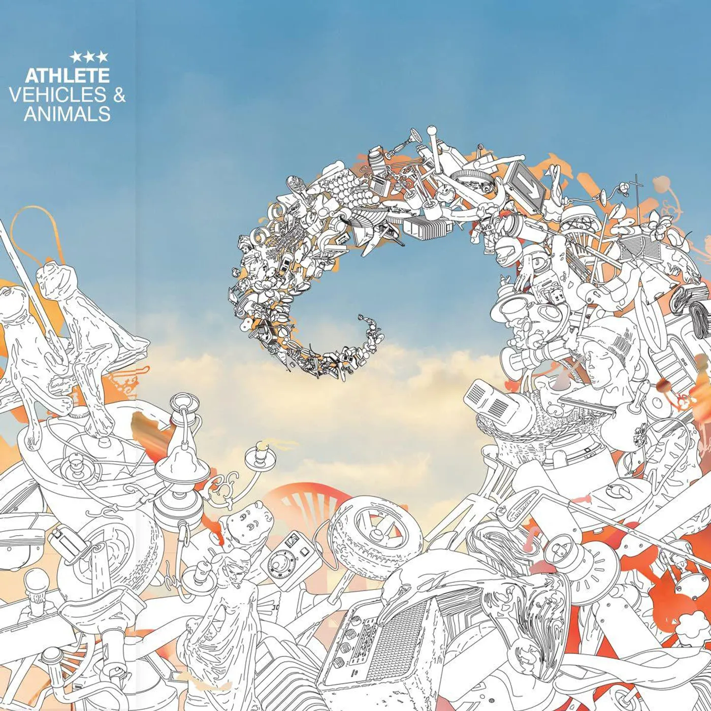 Athlete Vehicles & Animals (20th Anniversary/deluxe Ed./2LP/Blue) Vinyl Record