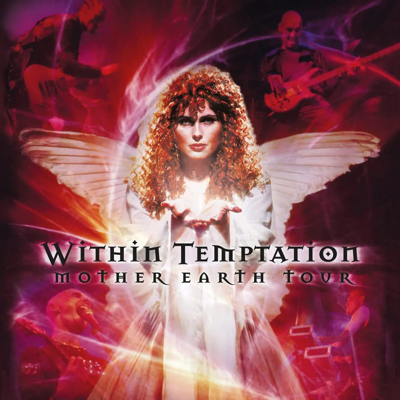 Within Temptation Mother Earth Tour (Red & Black Marbled/180g/2LP) Vinyl Record