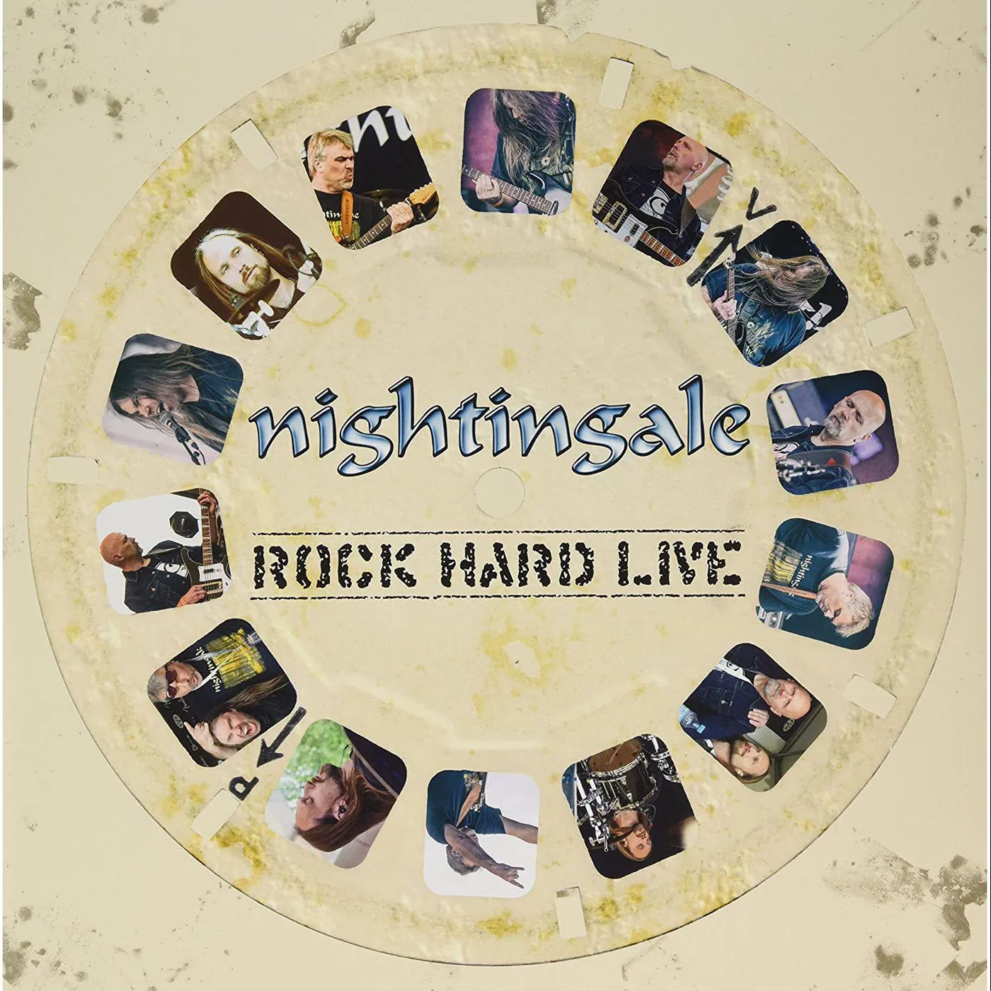 Nightingale Rock Hard Live Vinyl Record