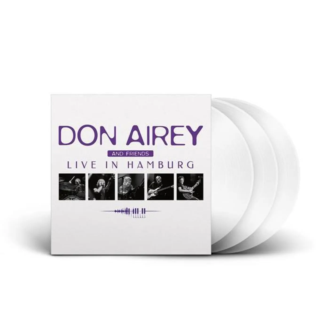Don Airey LIVE IN HAMBURG (WHITE VINYL/3LP) Vinyl Record