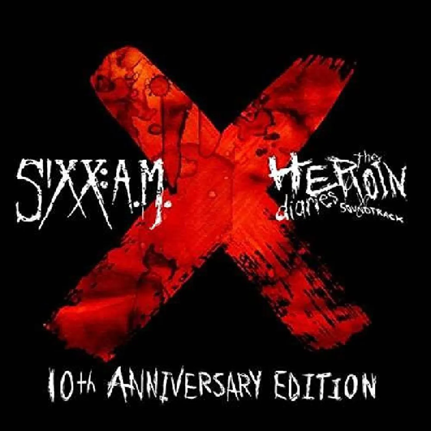 Sixx:A.M. HEROIN DIARIES SOUNDTRACK: 10TH ANNIVERSARY EDITION (COLORED VINYL/GATEFOLD) Vinyl Record