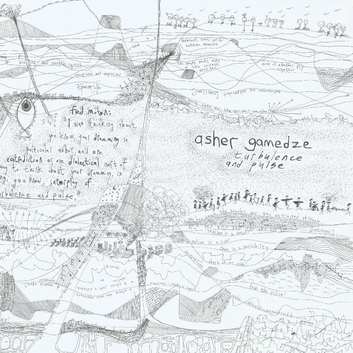 Asher Gamedze Turbulence and Pulse (2LP) Vinyl Record