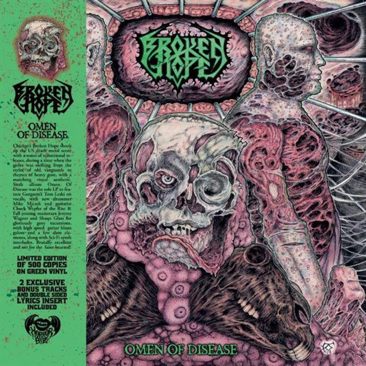 Broken Hope Omen Of Disease Vinyl Record