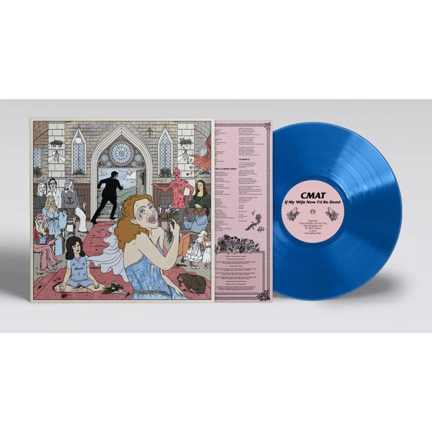 CMAT If My Wife New I'd Be Dead (Blue) Vinyl Record