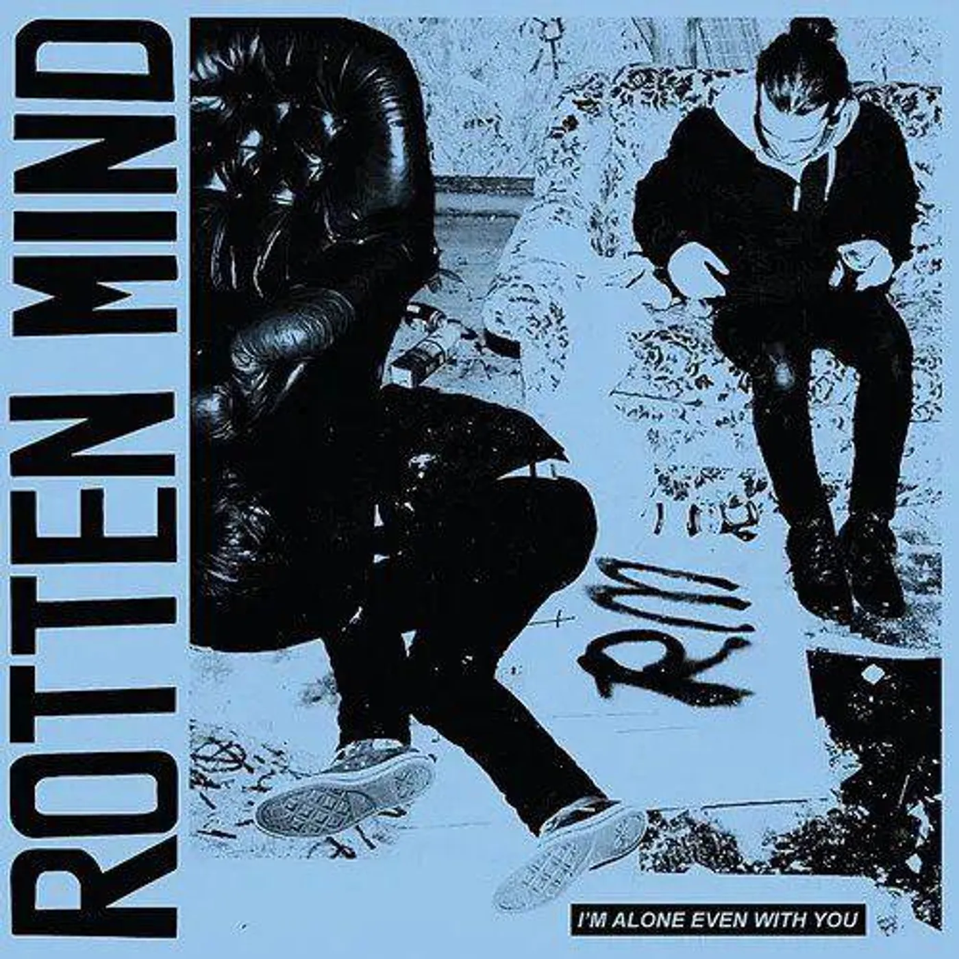 Rotten Mind I'm Alone Even With You (Red/White Smashed) Vinyl Record