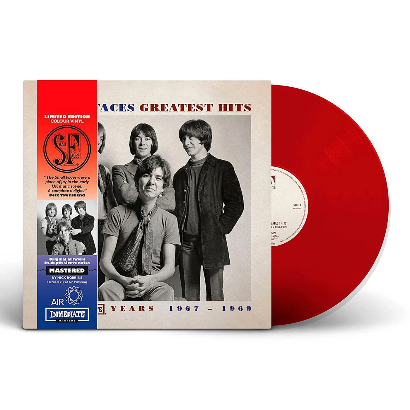 Small Faces Greatest Hits The Immediate Years (Colored) Vinyl Record