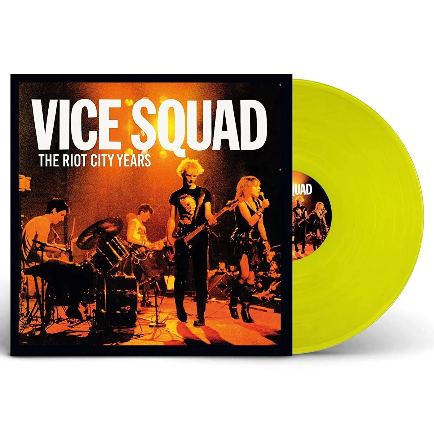 Vice Squad Riot City Years (Yellow) Vinyl Record