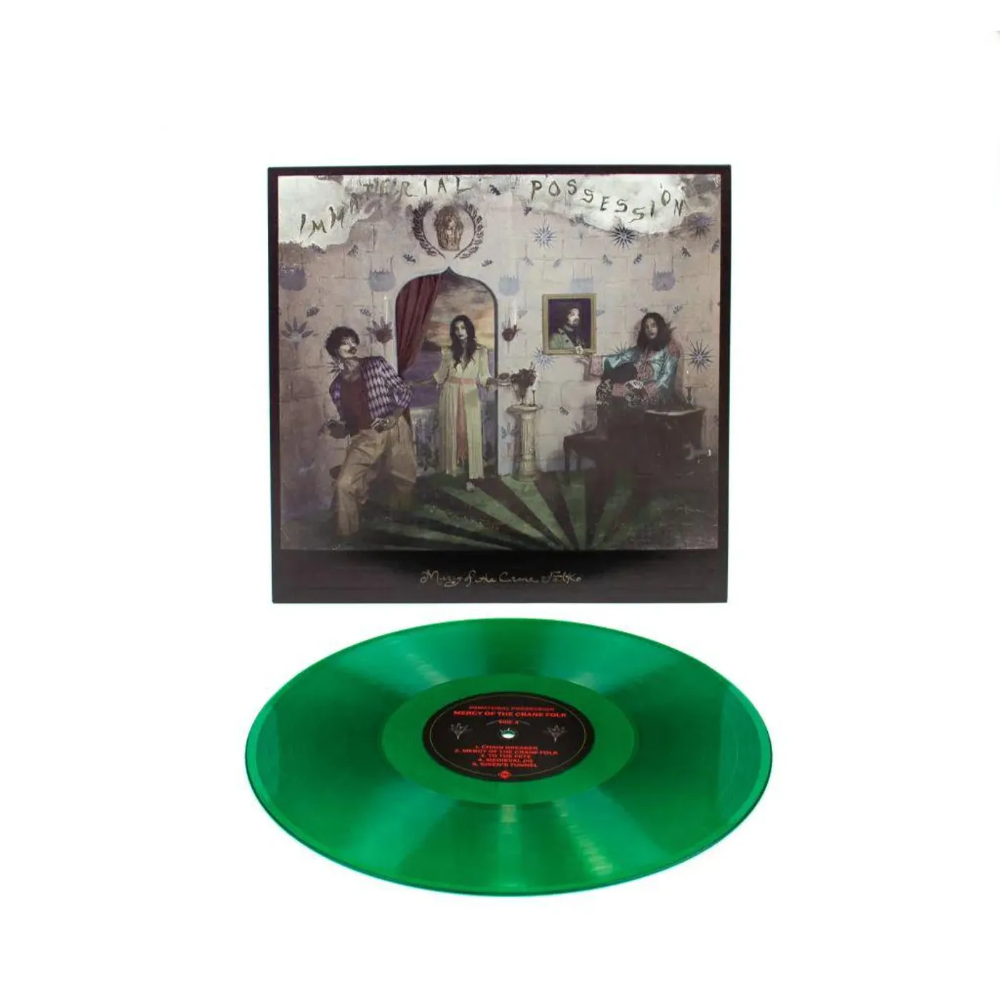 Immaterial Possession Mercy Of The Crane Folk (Green Vinyl Record)