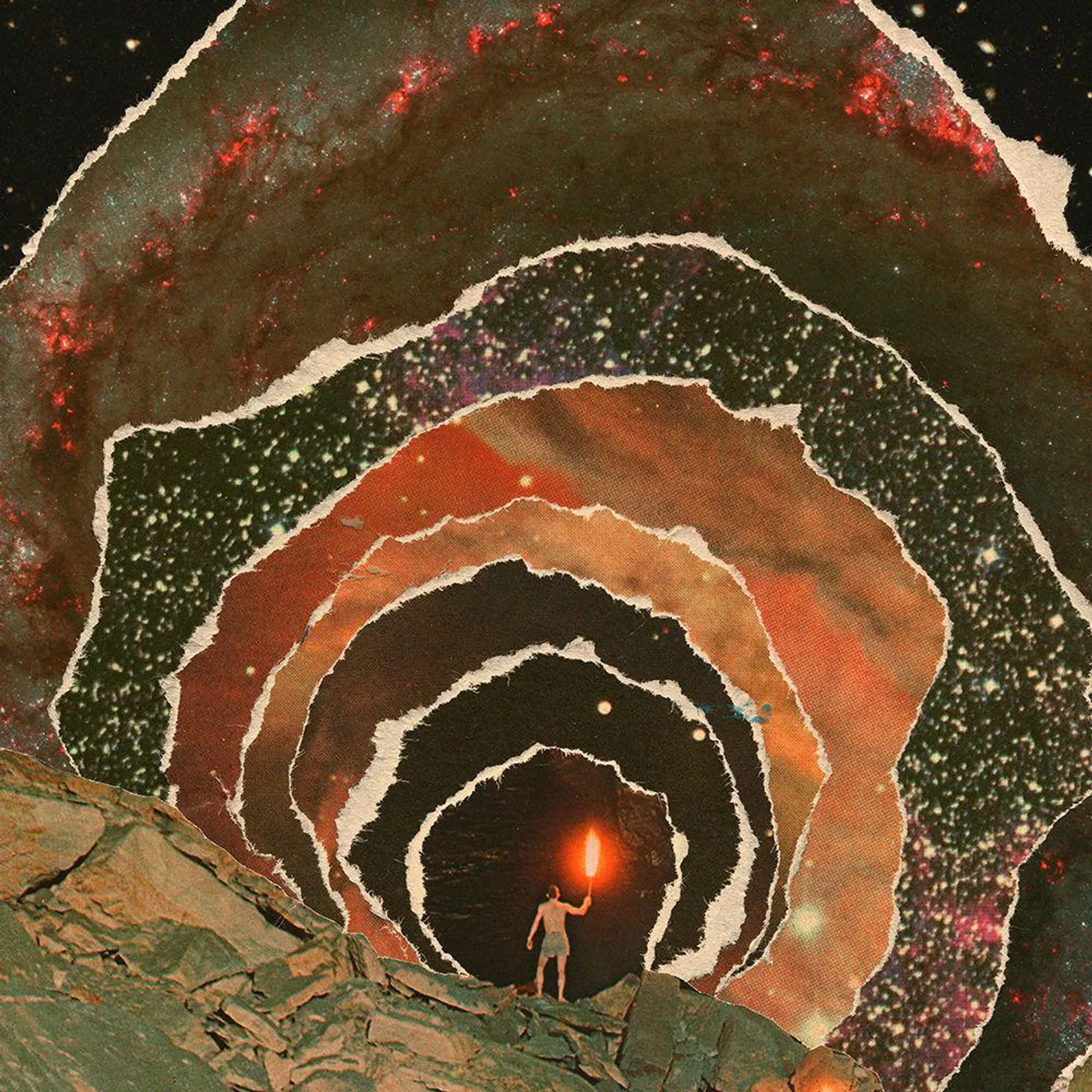 Thornhill Dark Pool (Black & Orange) Vinyl Record