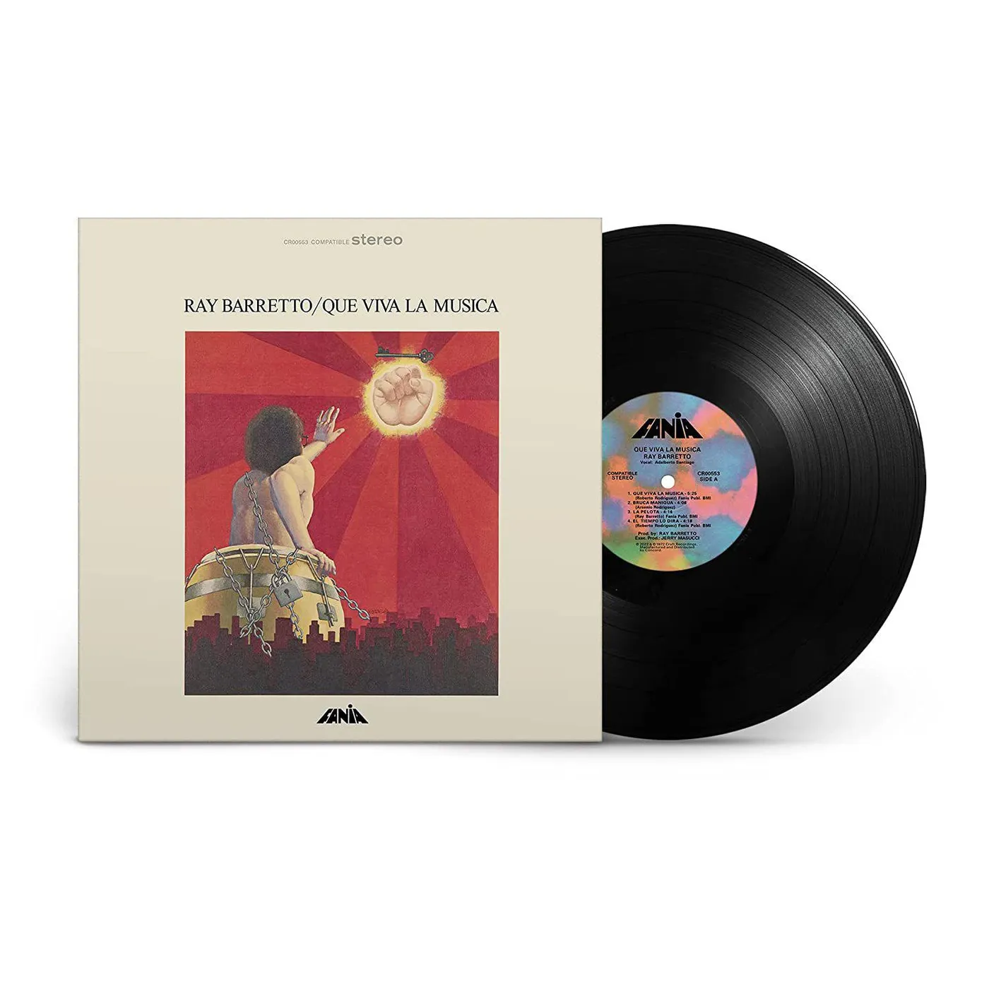 Ray Barretto Que Viva La Musica Vinyl Record