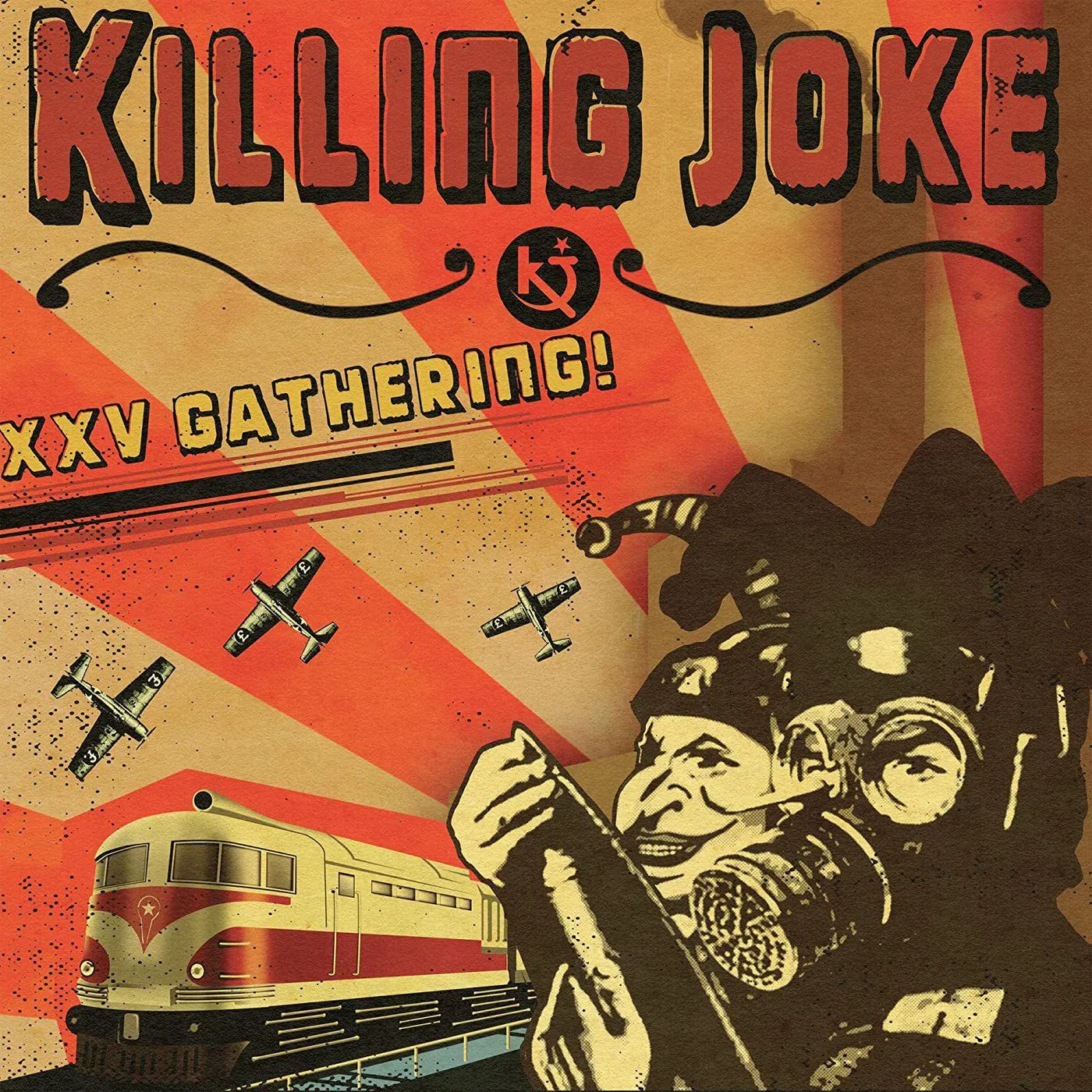 Killing Joke Xxv Prey (Orange & Yellow Vinyl/2LP) Vinyl Record
