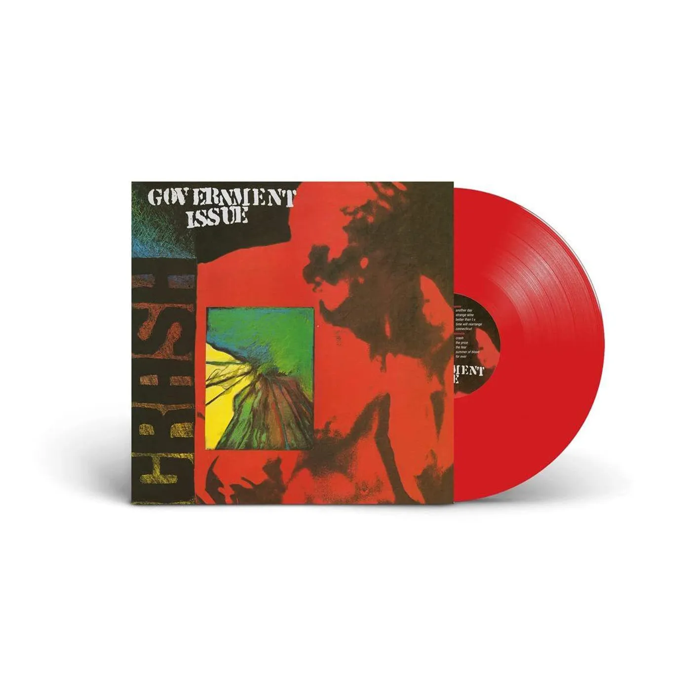 Government Issue Crash (Red) Vinyl Record