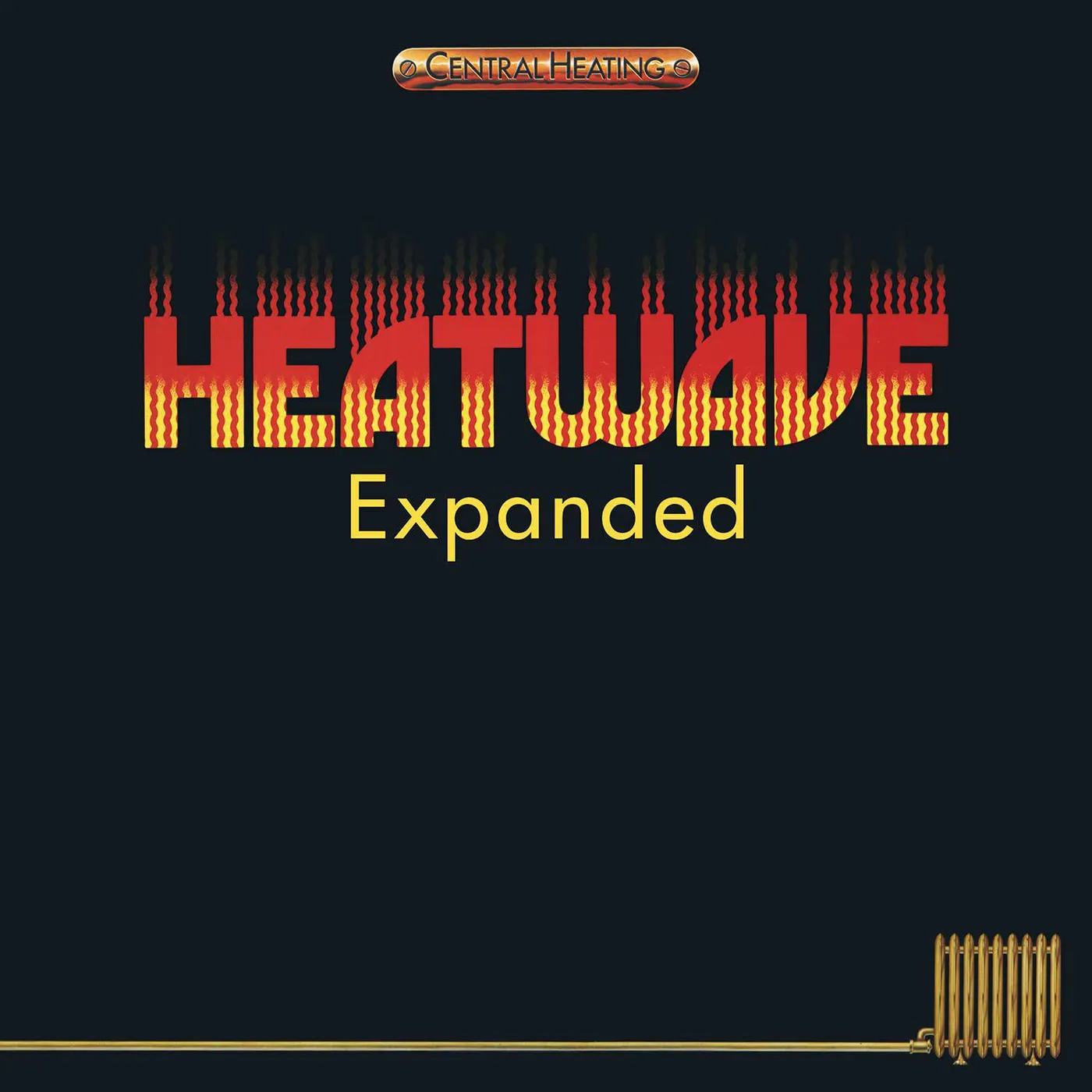 Heatwave CENTRAL HEATING EXPANDED (FLAMING COLORED VINYL/180G/2LP) Vinyl Record