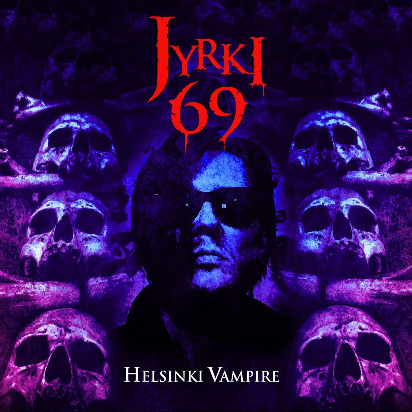 Jyrki 69 Helsinki Vampire (Purple/Yellow Splatter) Vinyl Record